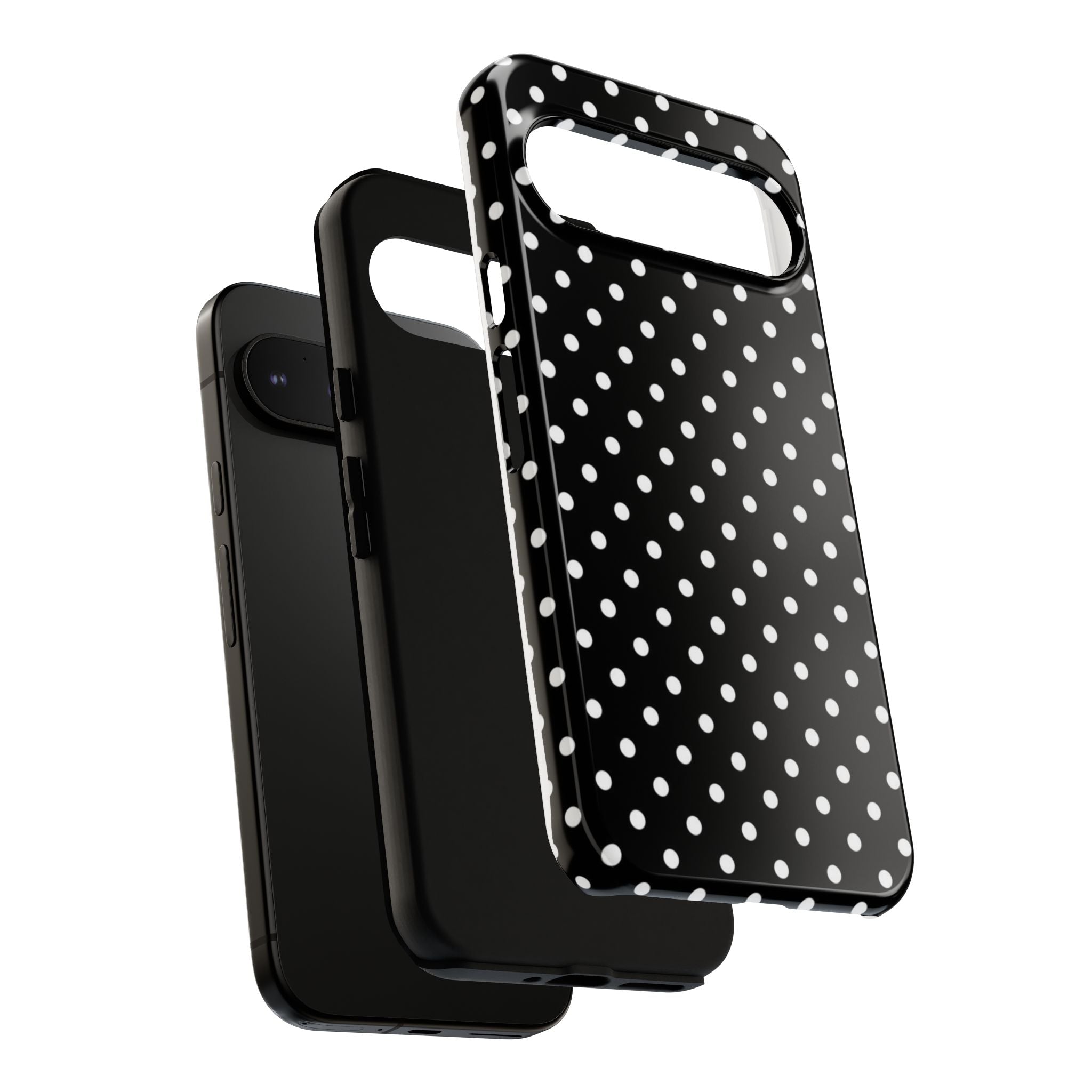 Black Polka Dot Phone Case