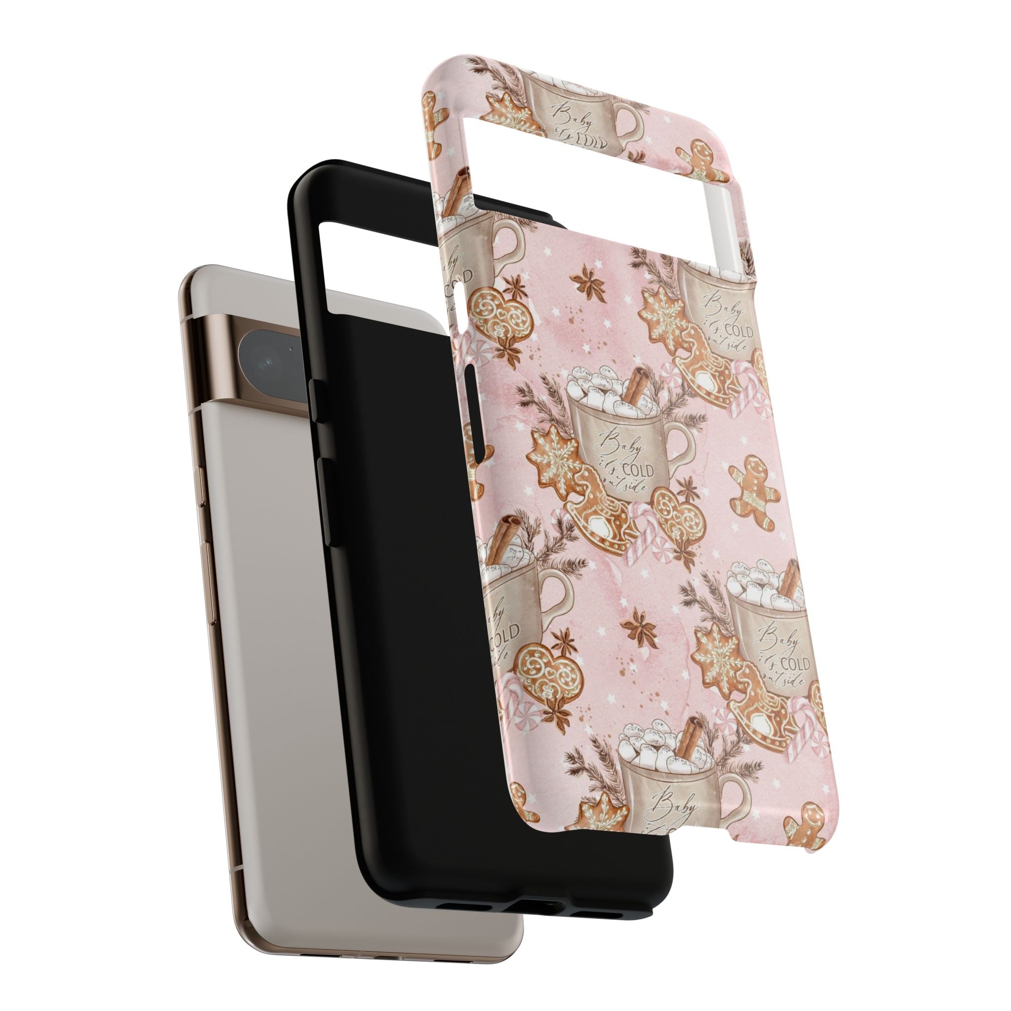 Pink Christmas Phone Case