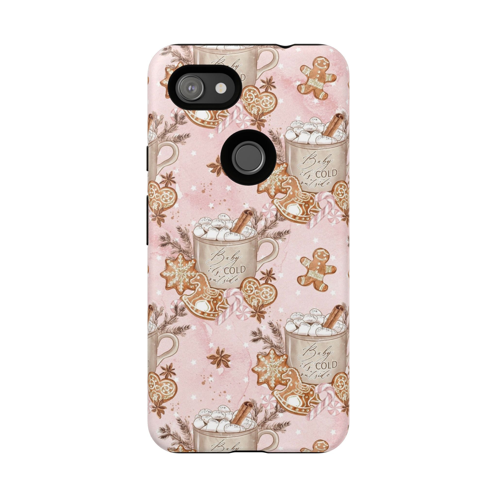 Pink Christmas Phone Case