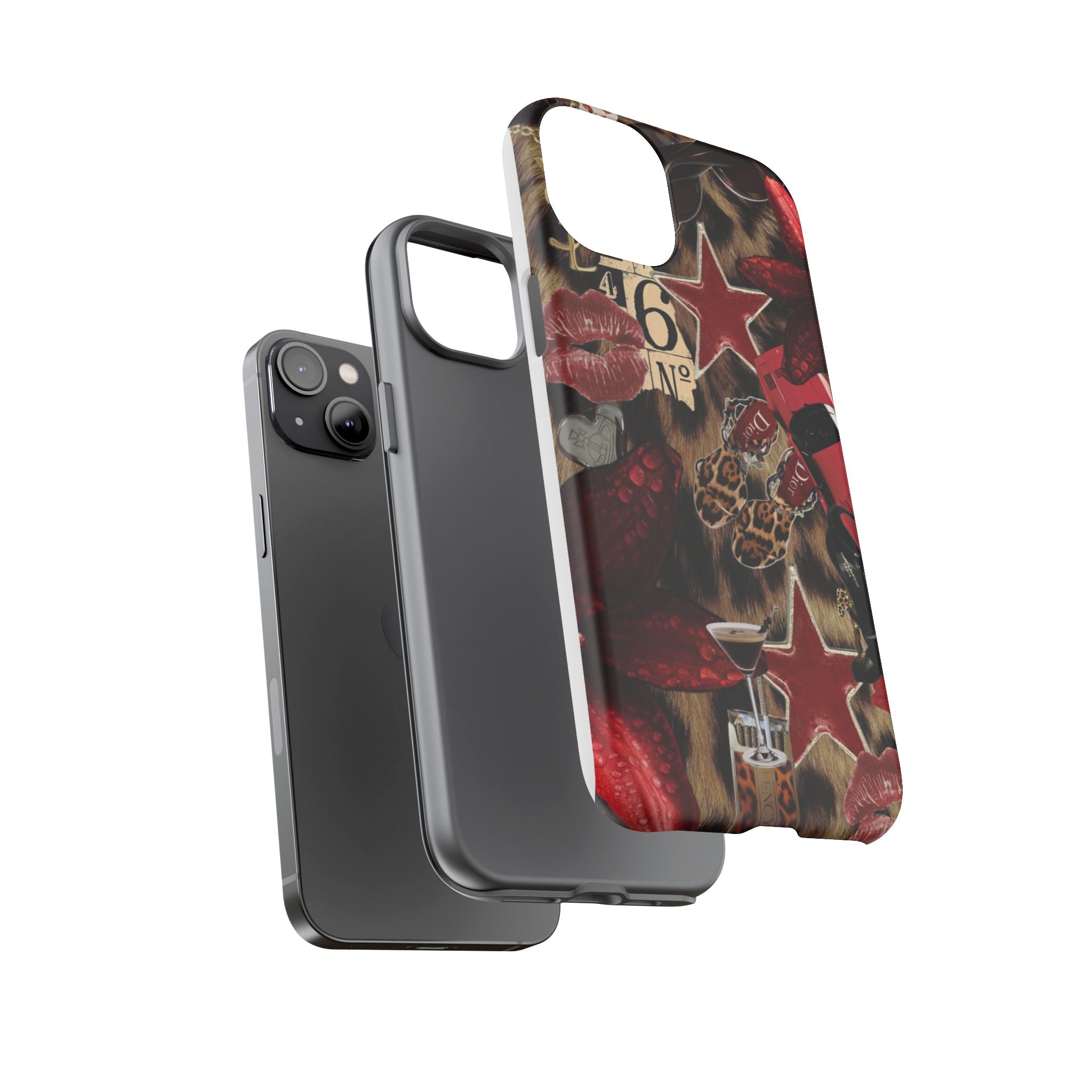 Cheetah Red Phone Case