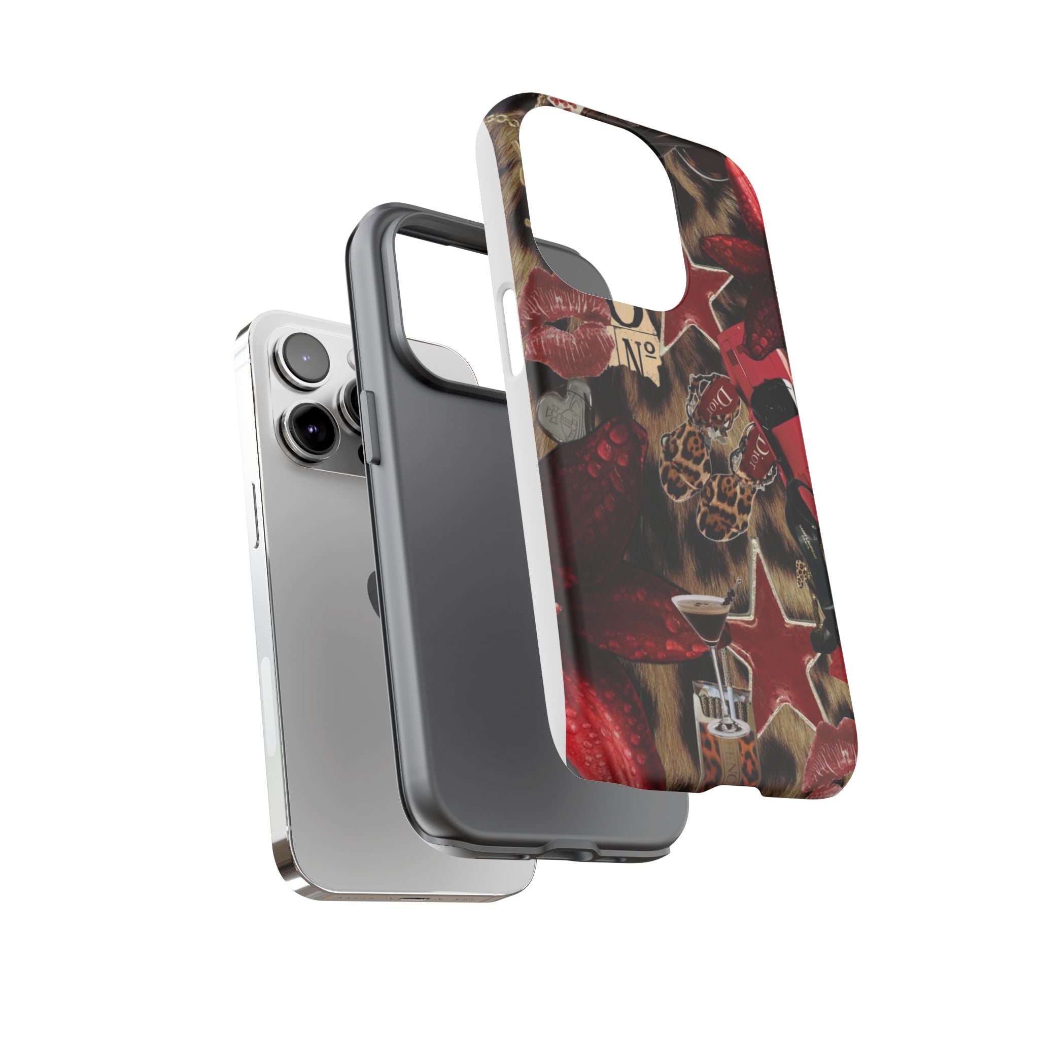 Cheetah Red Phone Case