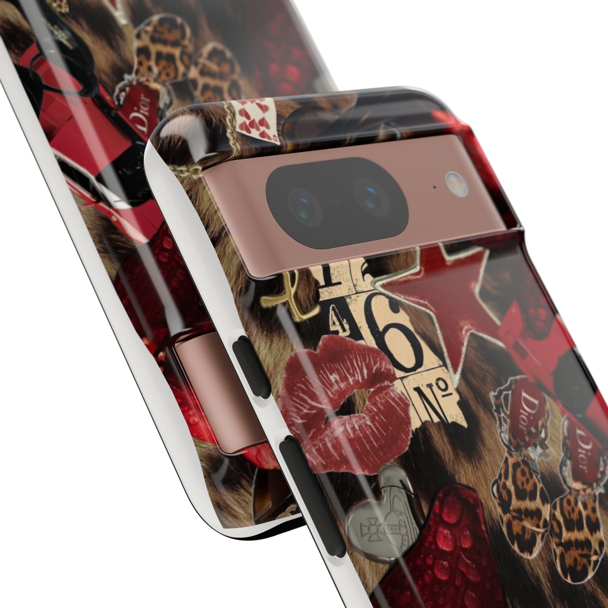 Cheetah Red Phone Case