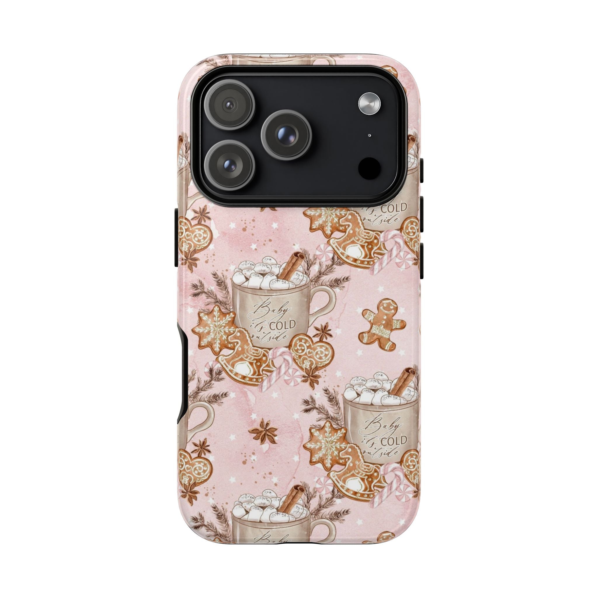 Pink Christmas Phone Case