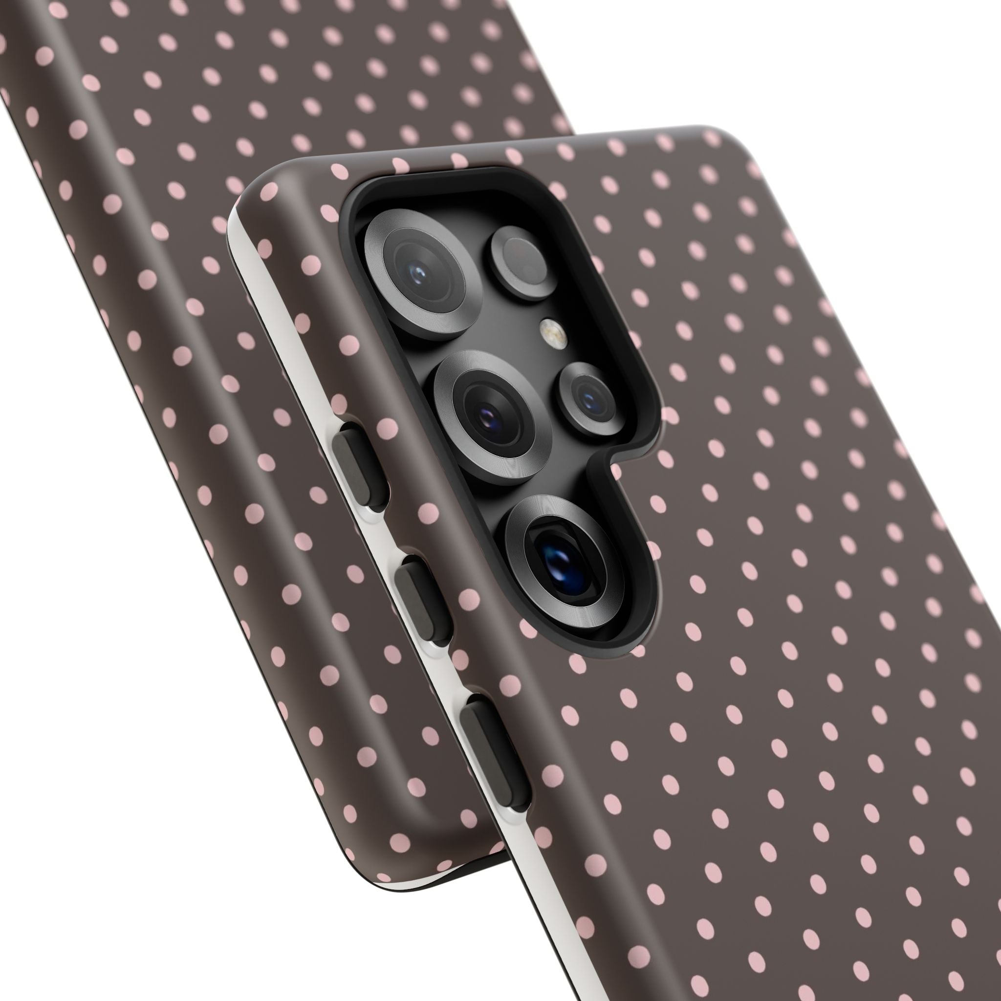 Brown Polka Phone Case