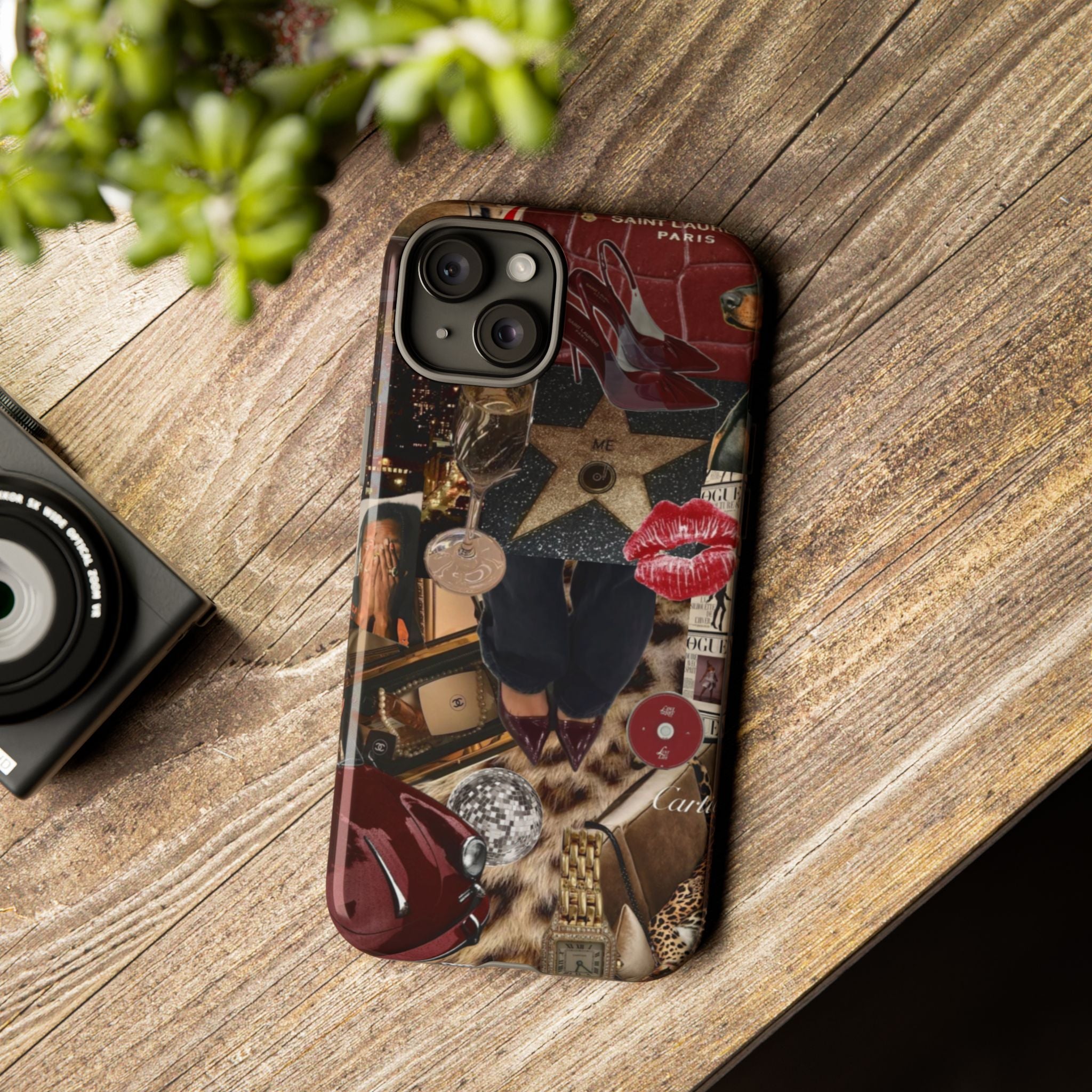 Cherry Red Aesthetic Phone Case
