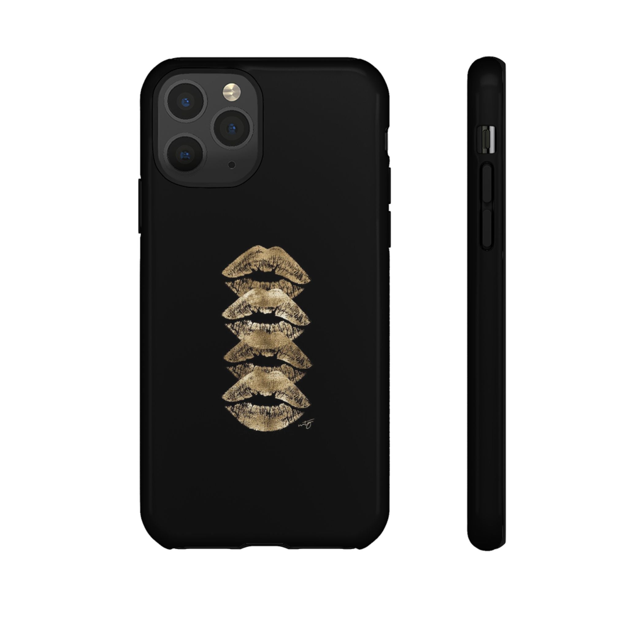 Golden Lipstick Phone Case