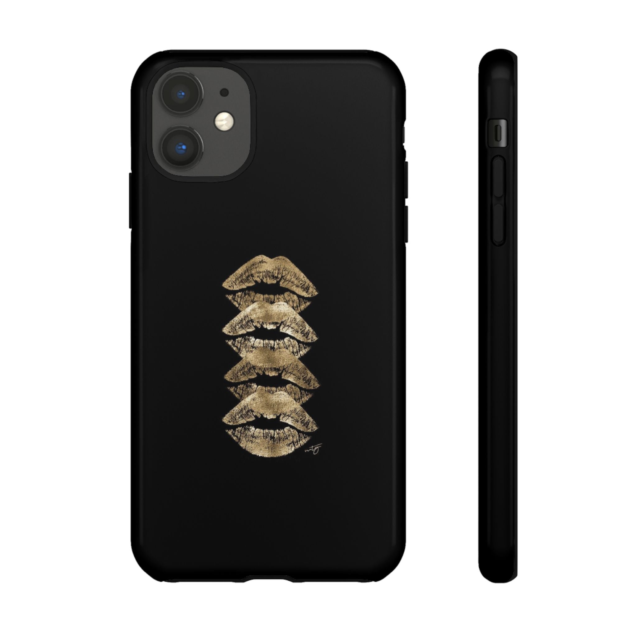 Golden Lipstick Phone Case