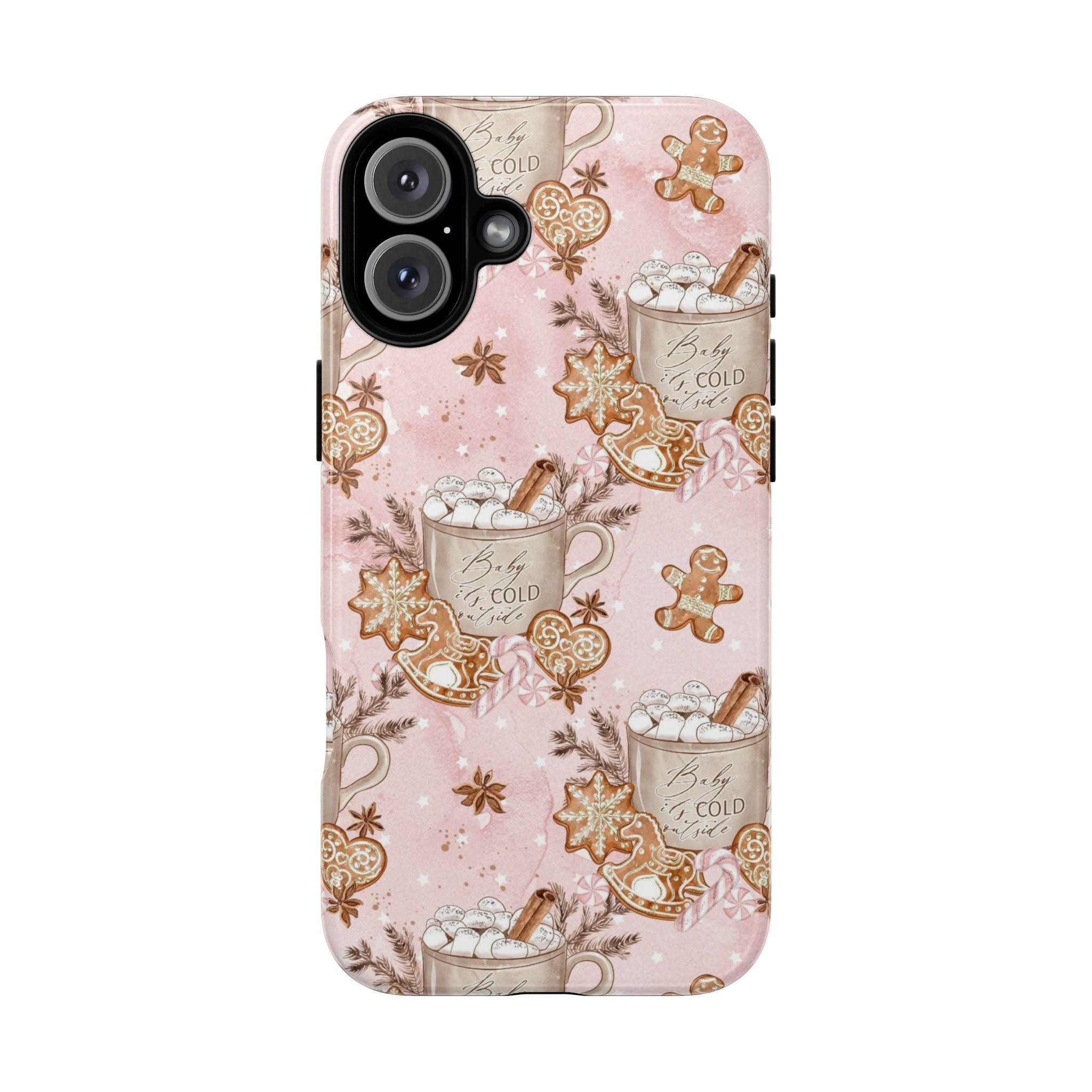 Pink Christmas Phone Case