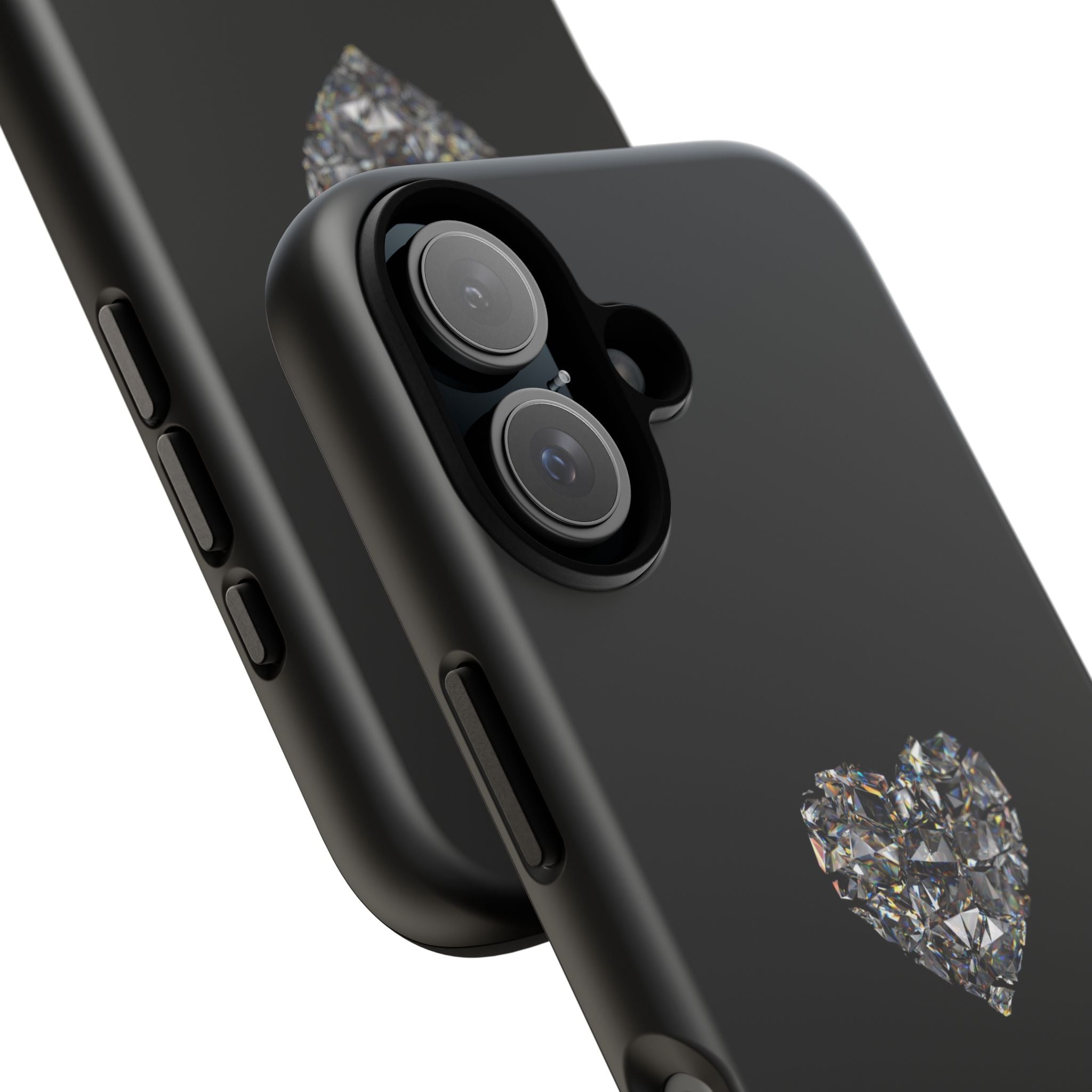 Crystal Heart Phone Case