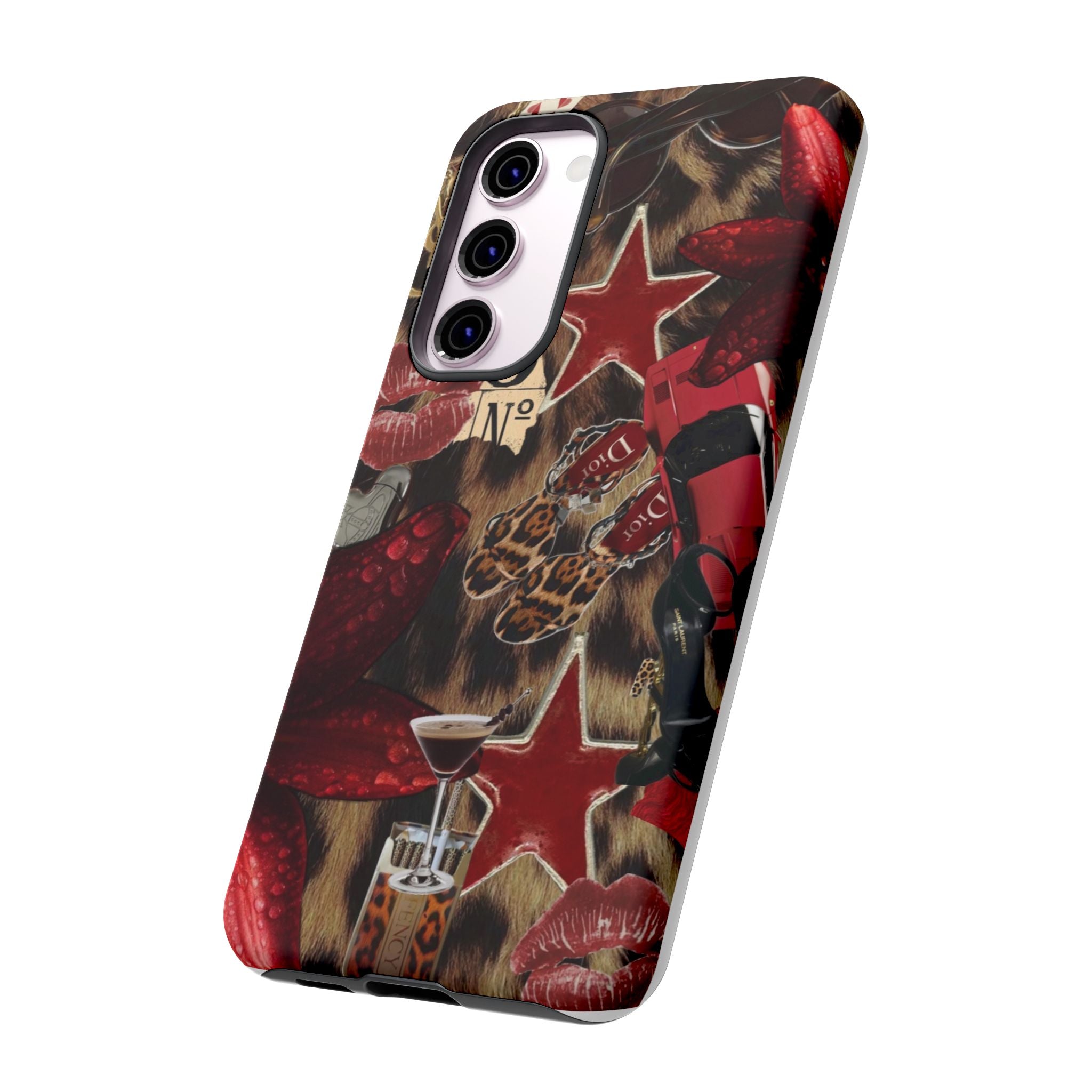 Cheetah Red Phone Case