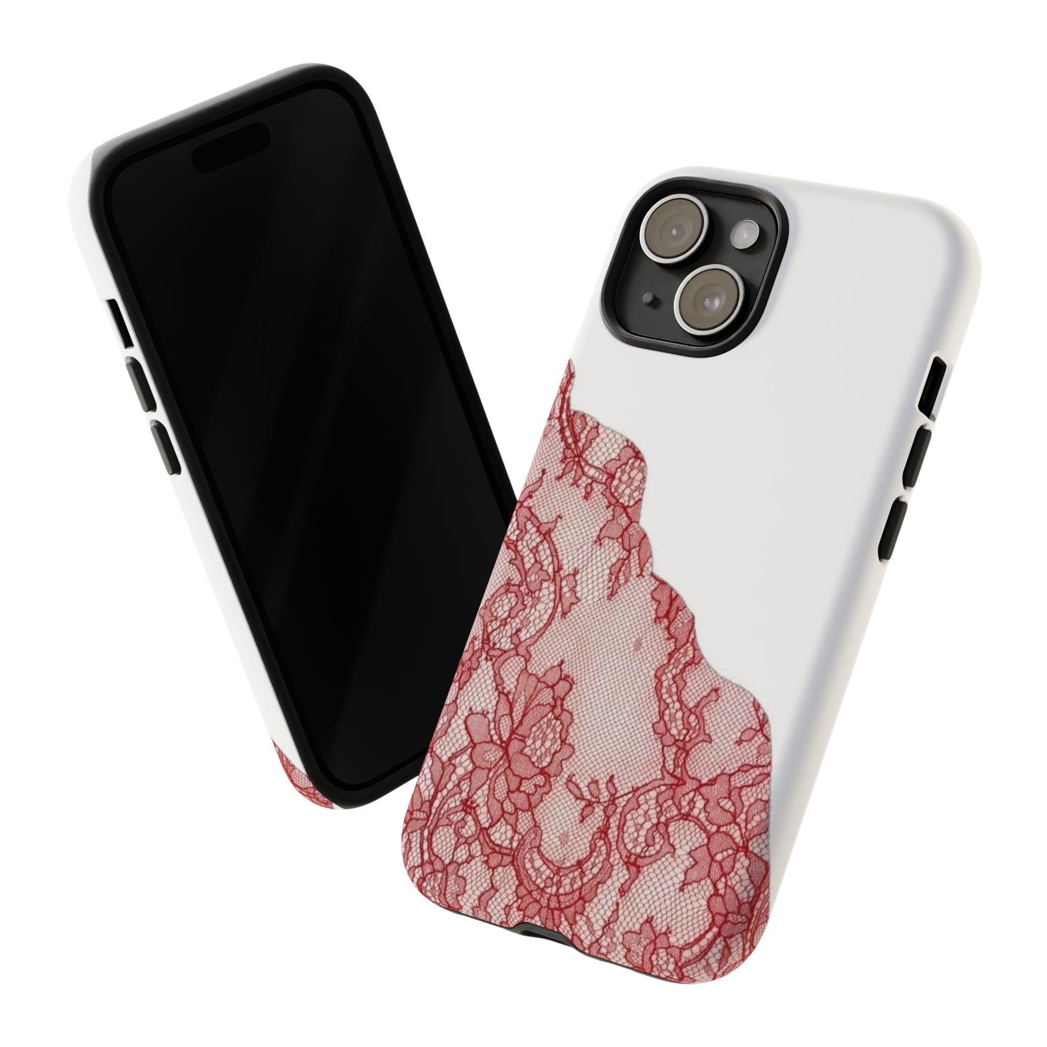 Red Lace Phone Case