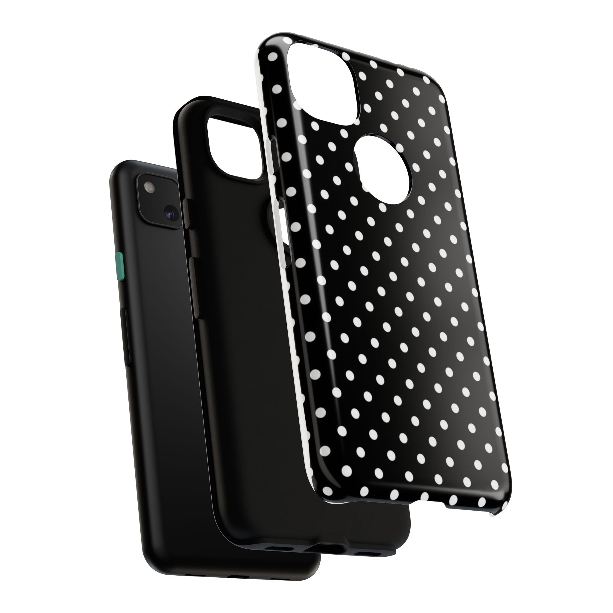 Black Polka Dot Phone Case