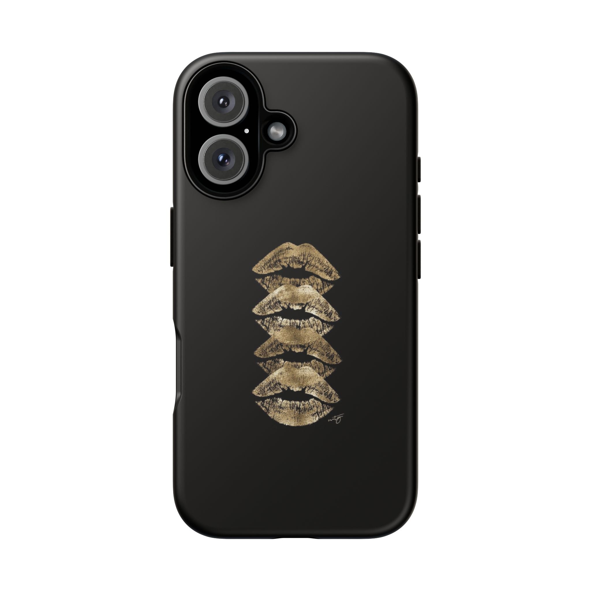 Golden Lipstick Phone Case