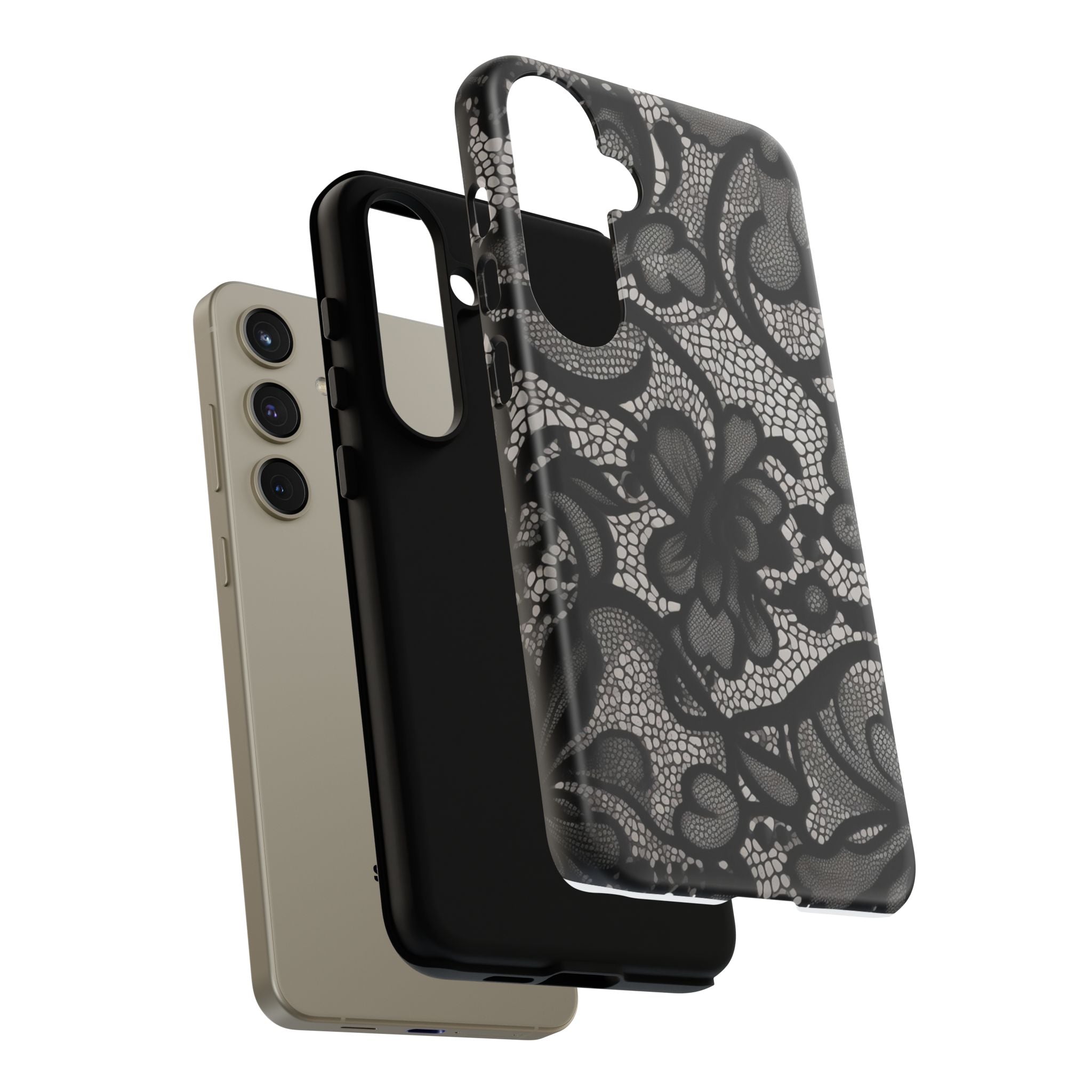 Black Lace Phone Case