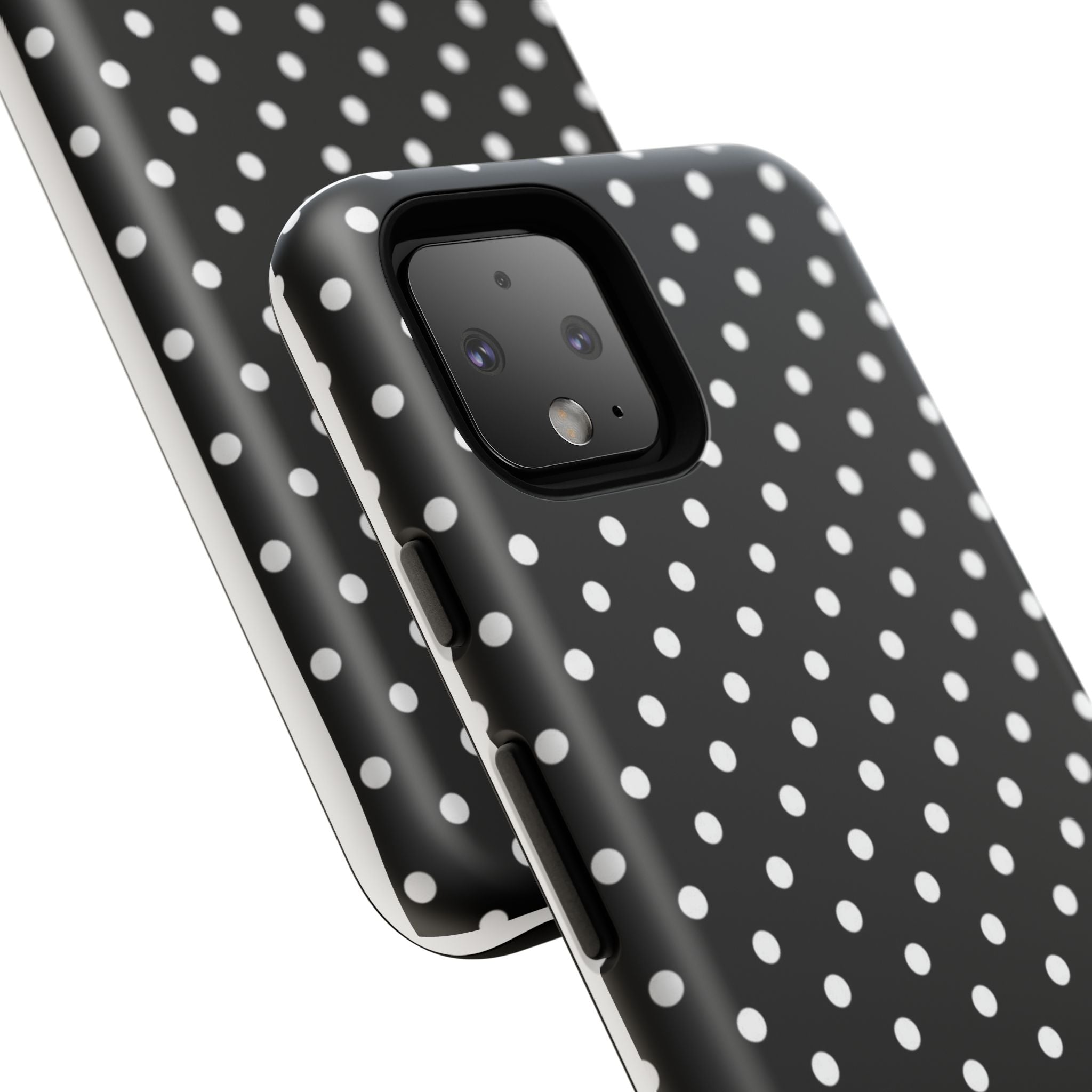 Black Polka Dot Phone Case