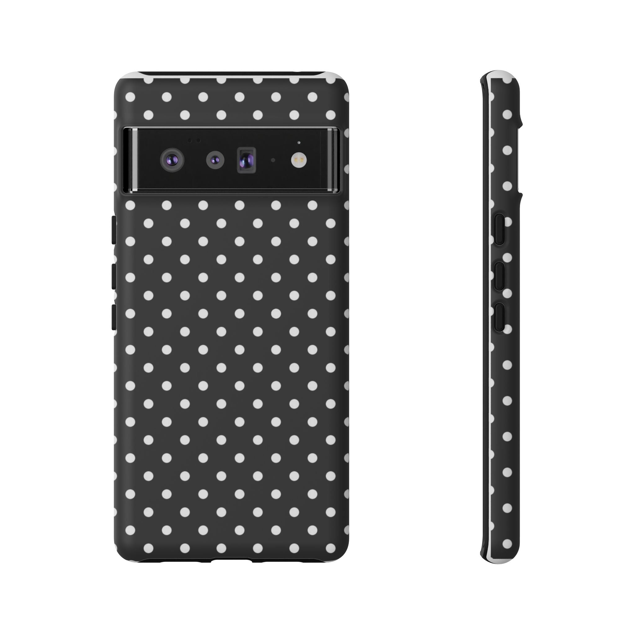 Black Polka Dot Phone Case