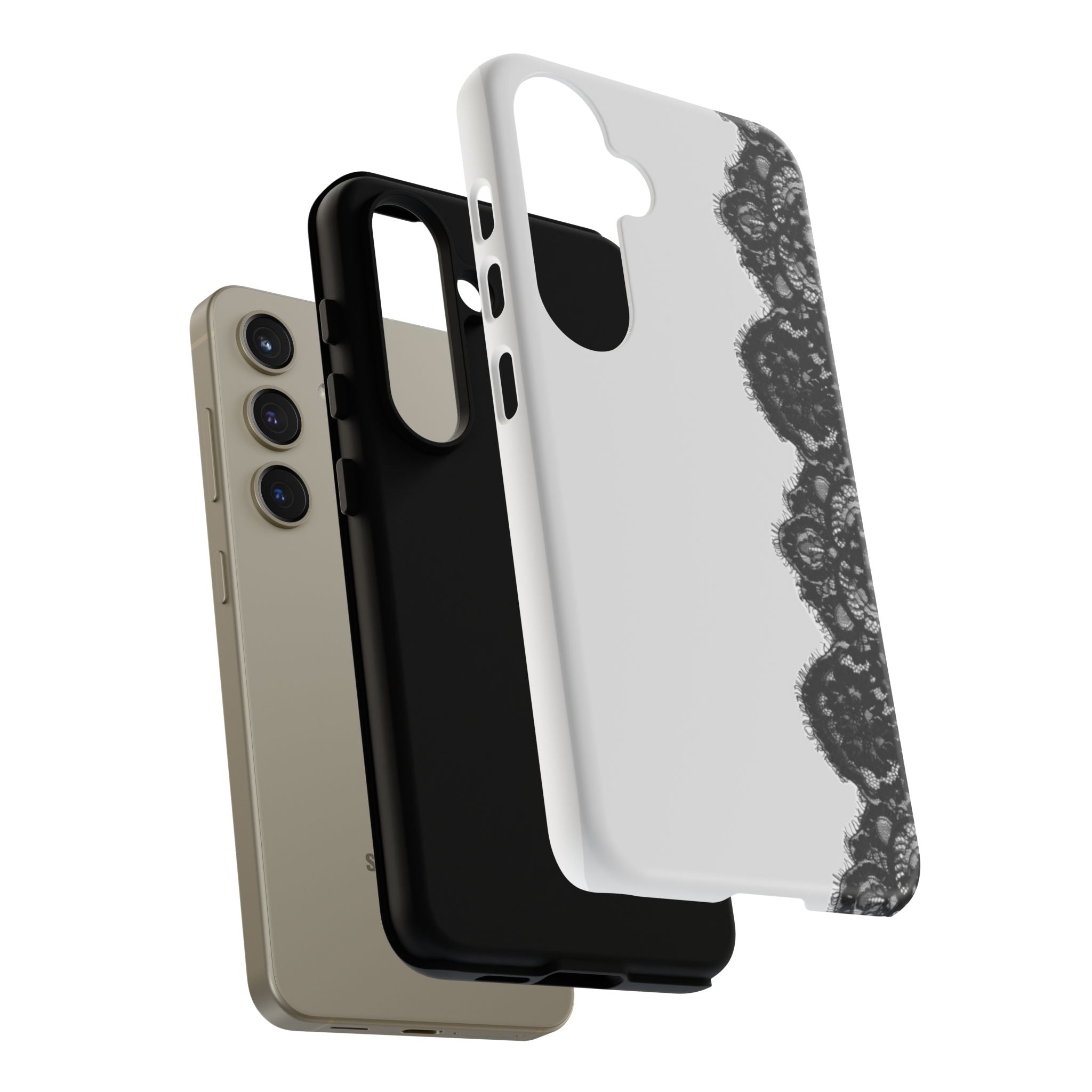 Black Lace Phone Case