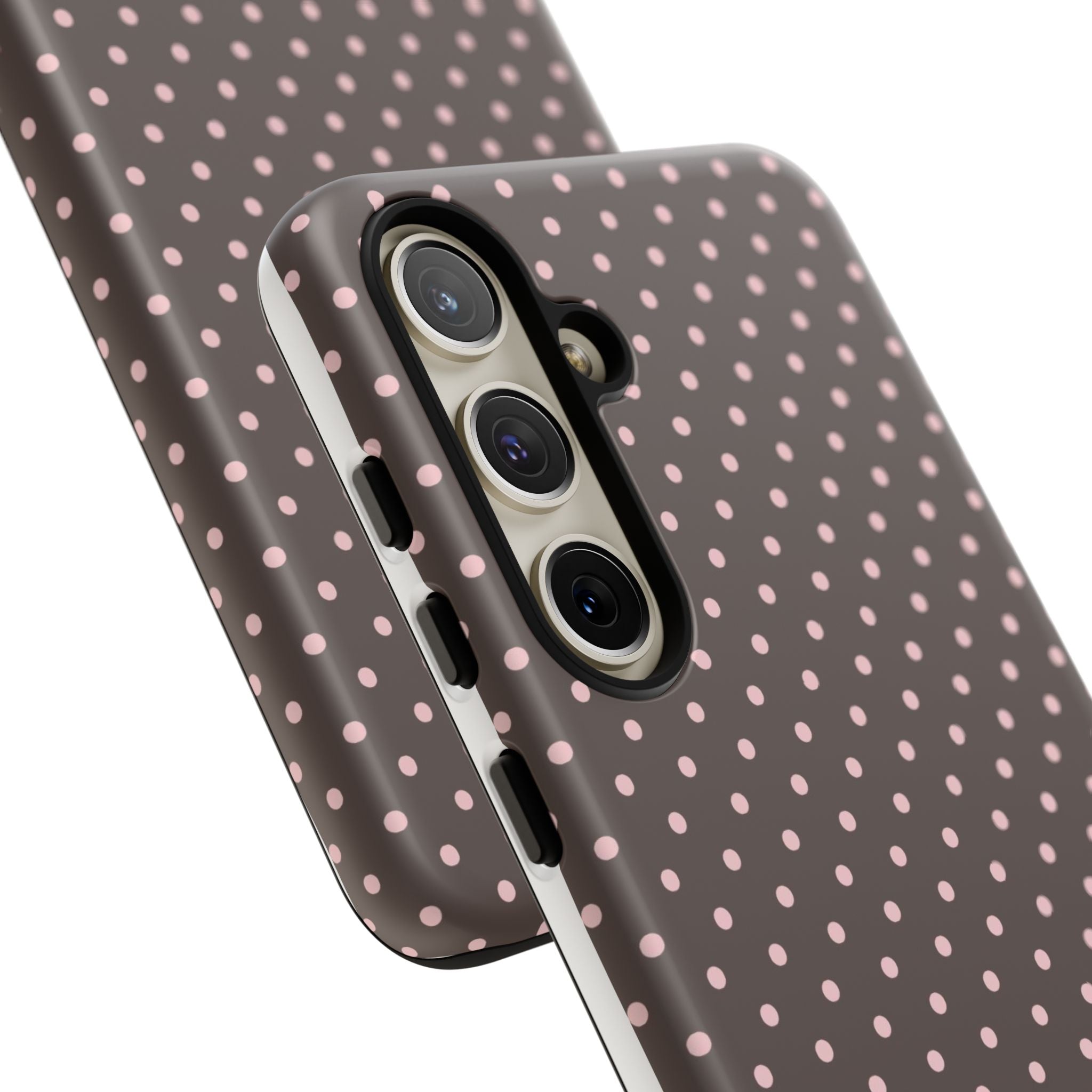 Brown Polka Phone Case