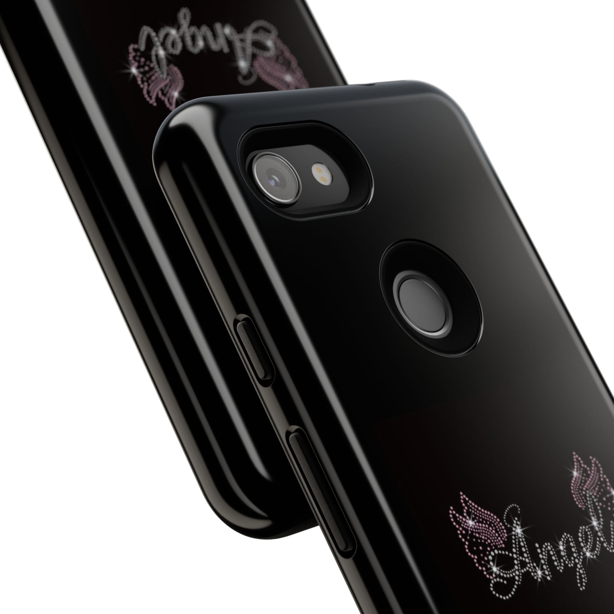 Glitter Angel Phone Case