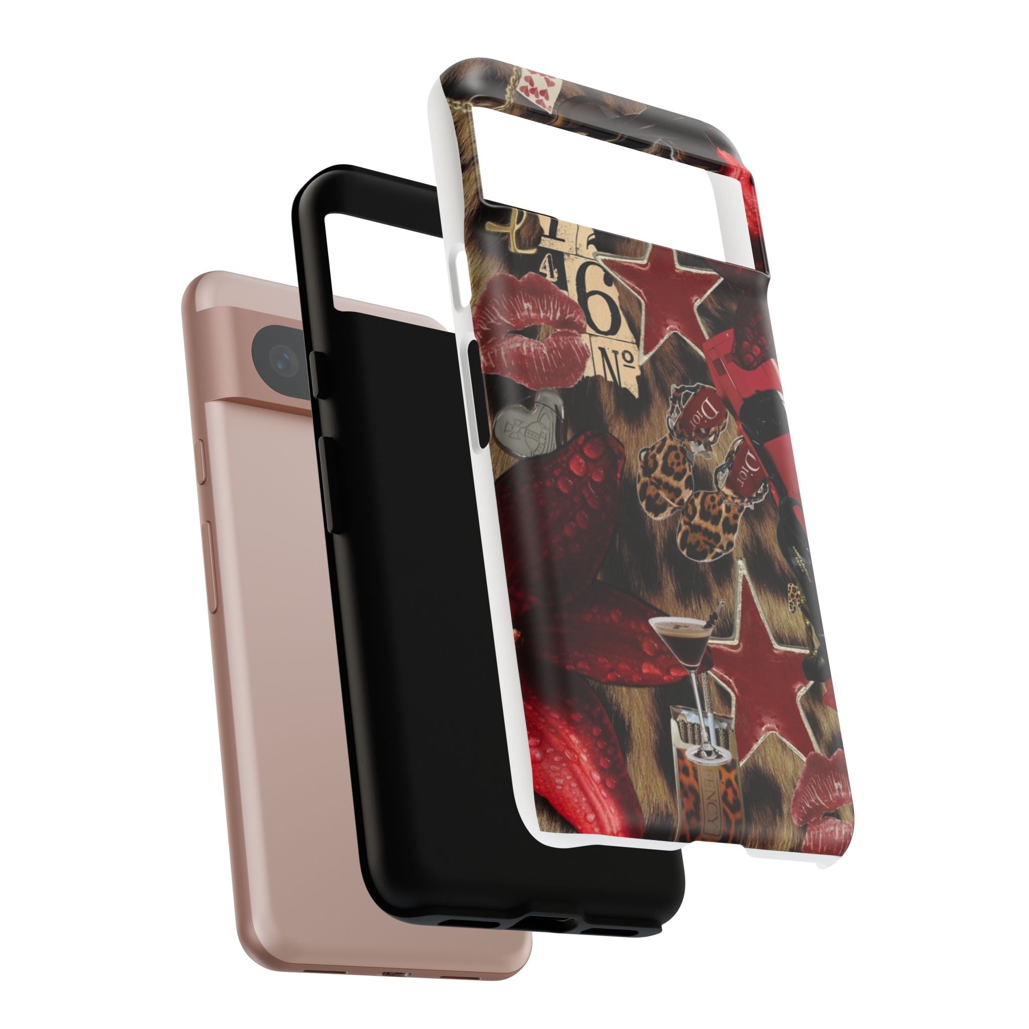 Cheetah Red Phone Case
