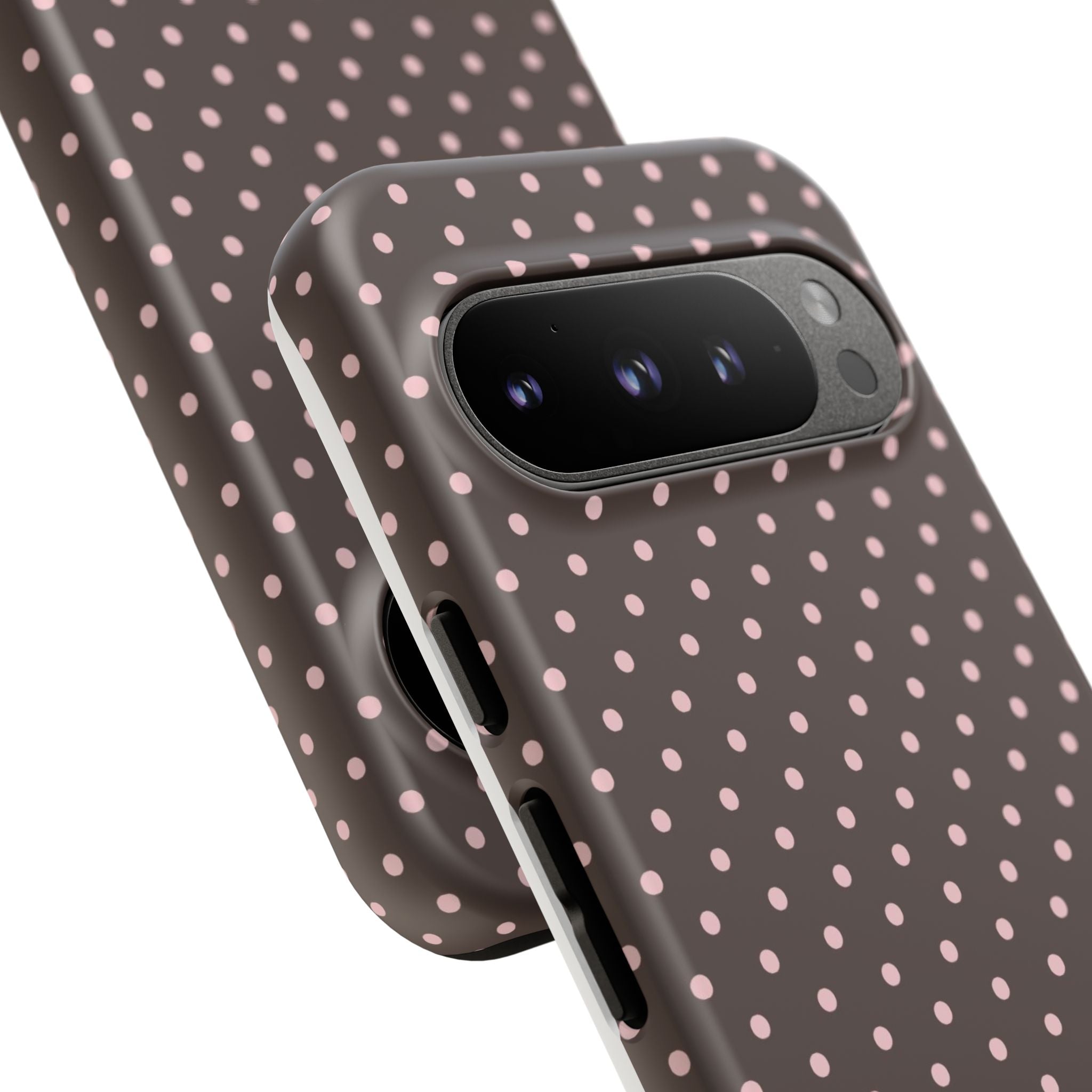 Brown Polka Phone Case
