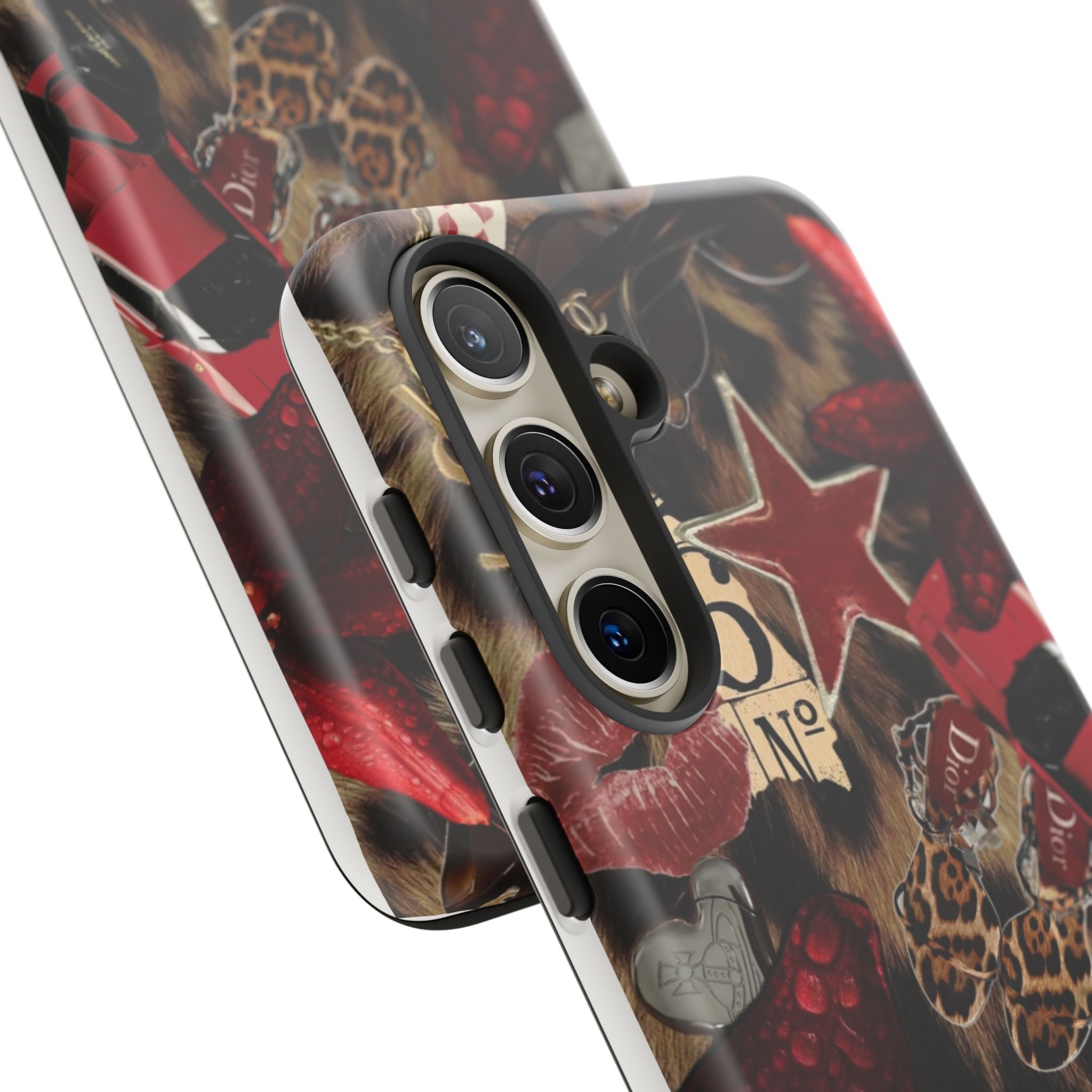 Cheetah Red Phone Case