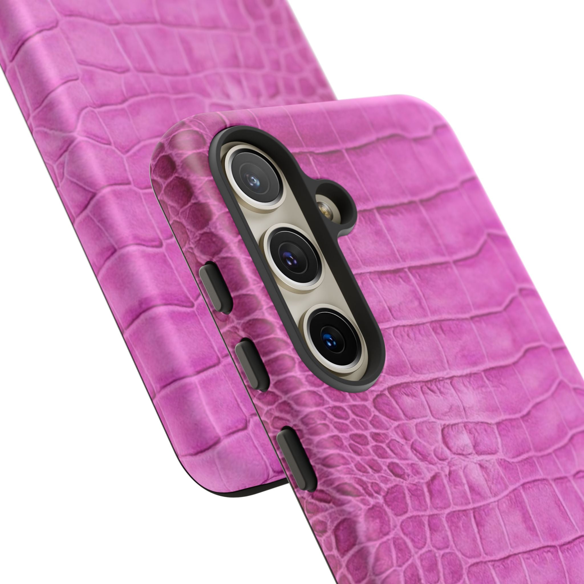 Purple Croc Phone Case