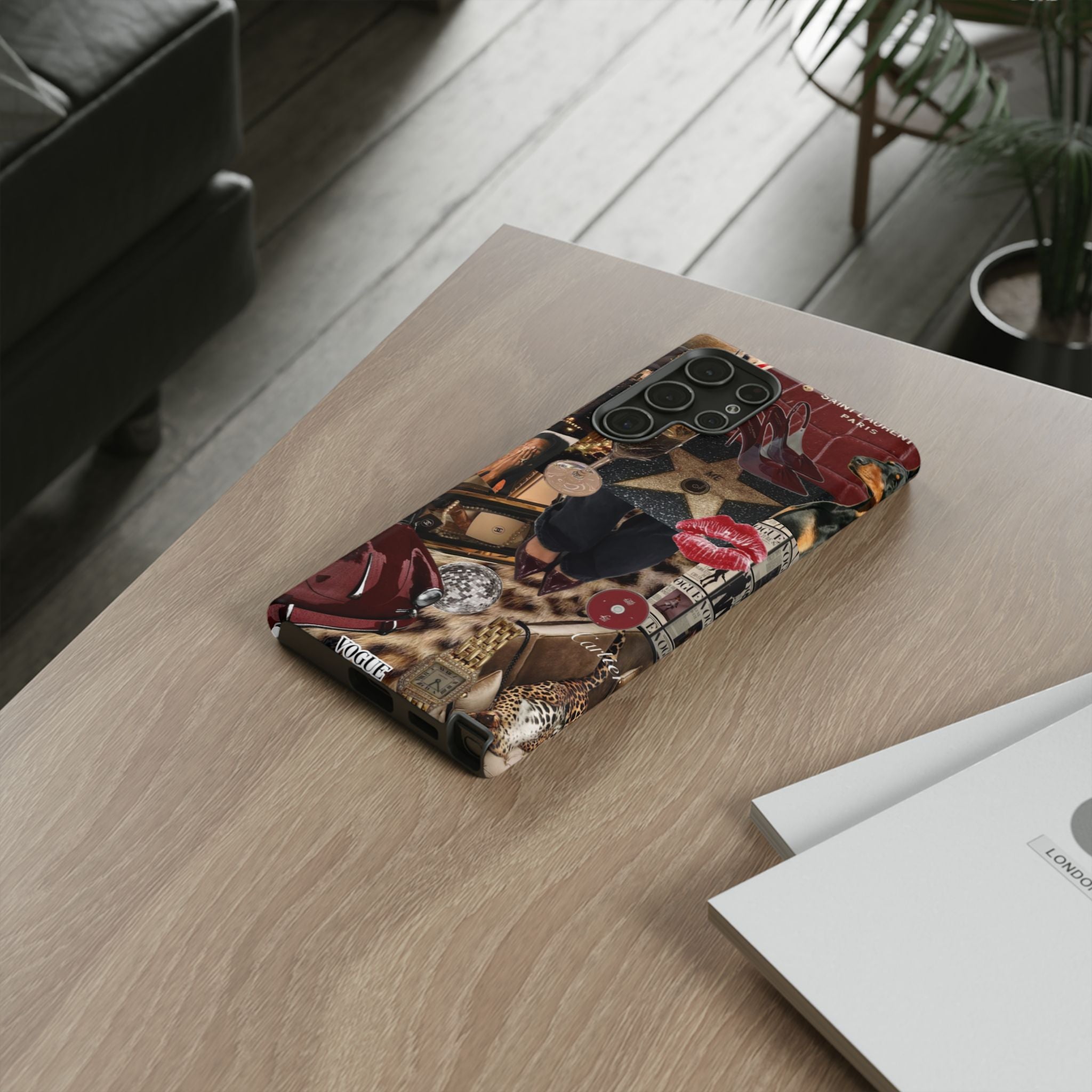 Cherry Red Aesthetic Phone Case