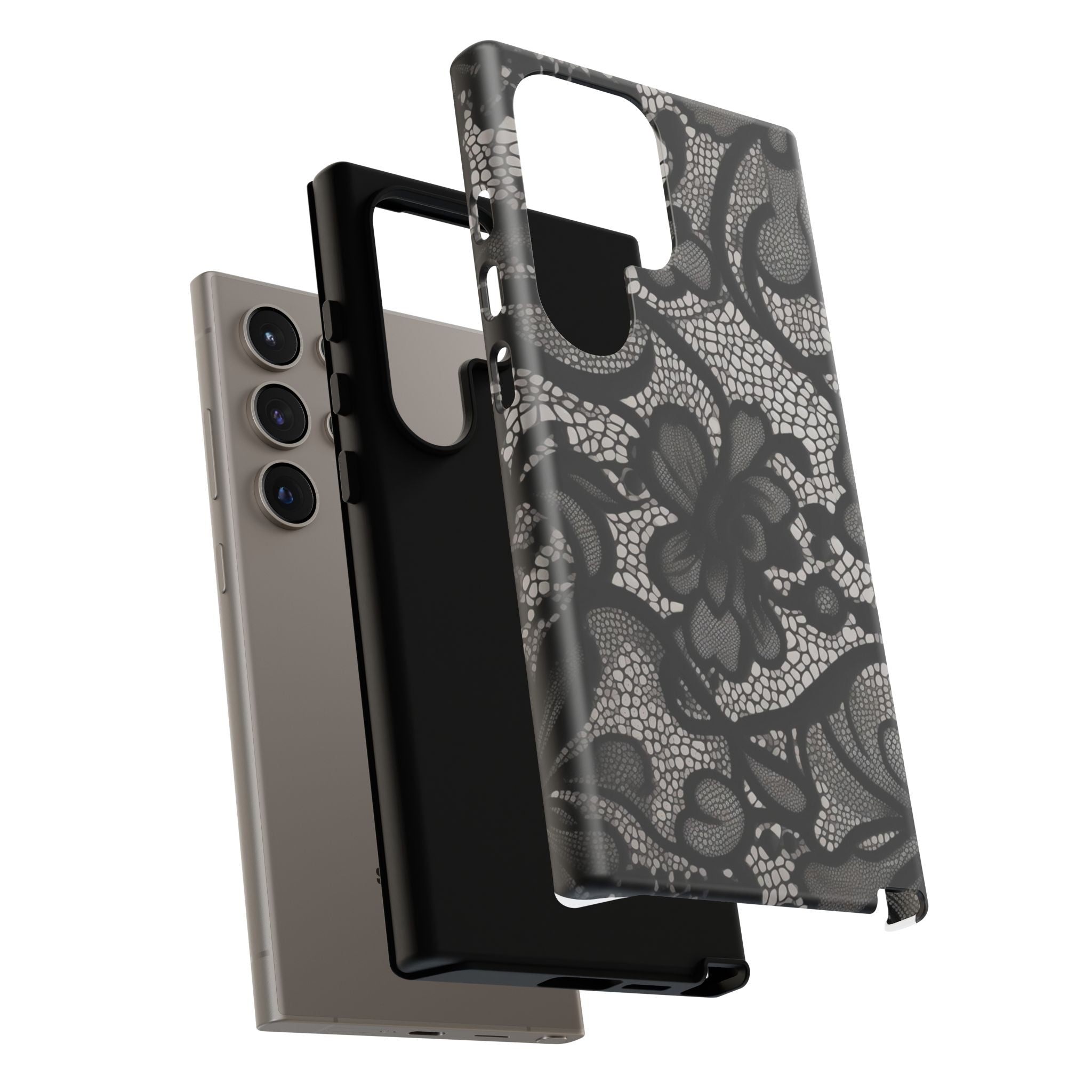 Black Lace Phone Case