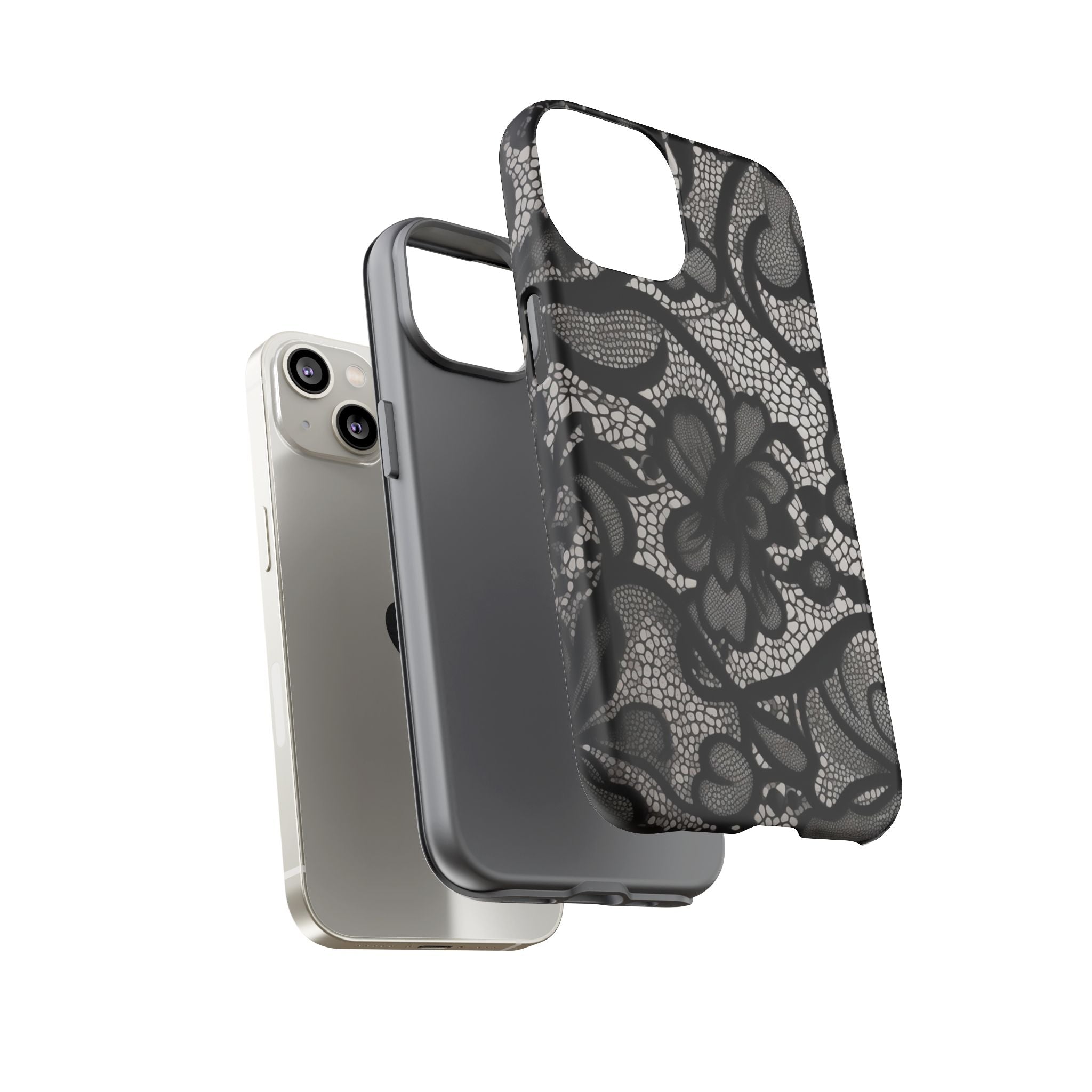 Black Lace Phone Case