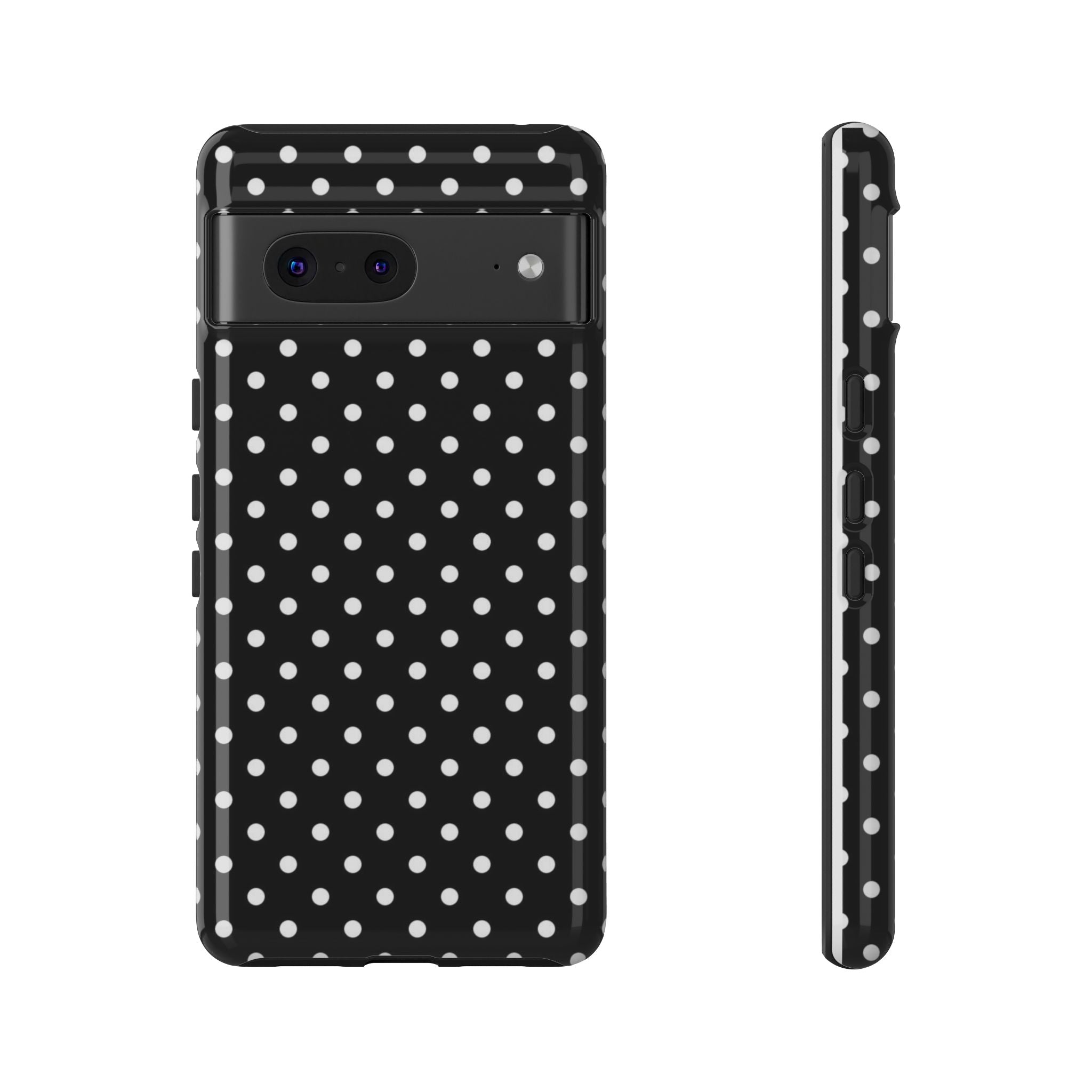 Black Polka Dot Phone Case