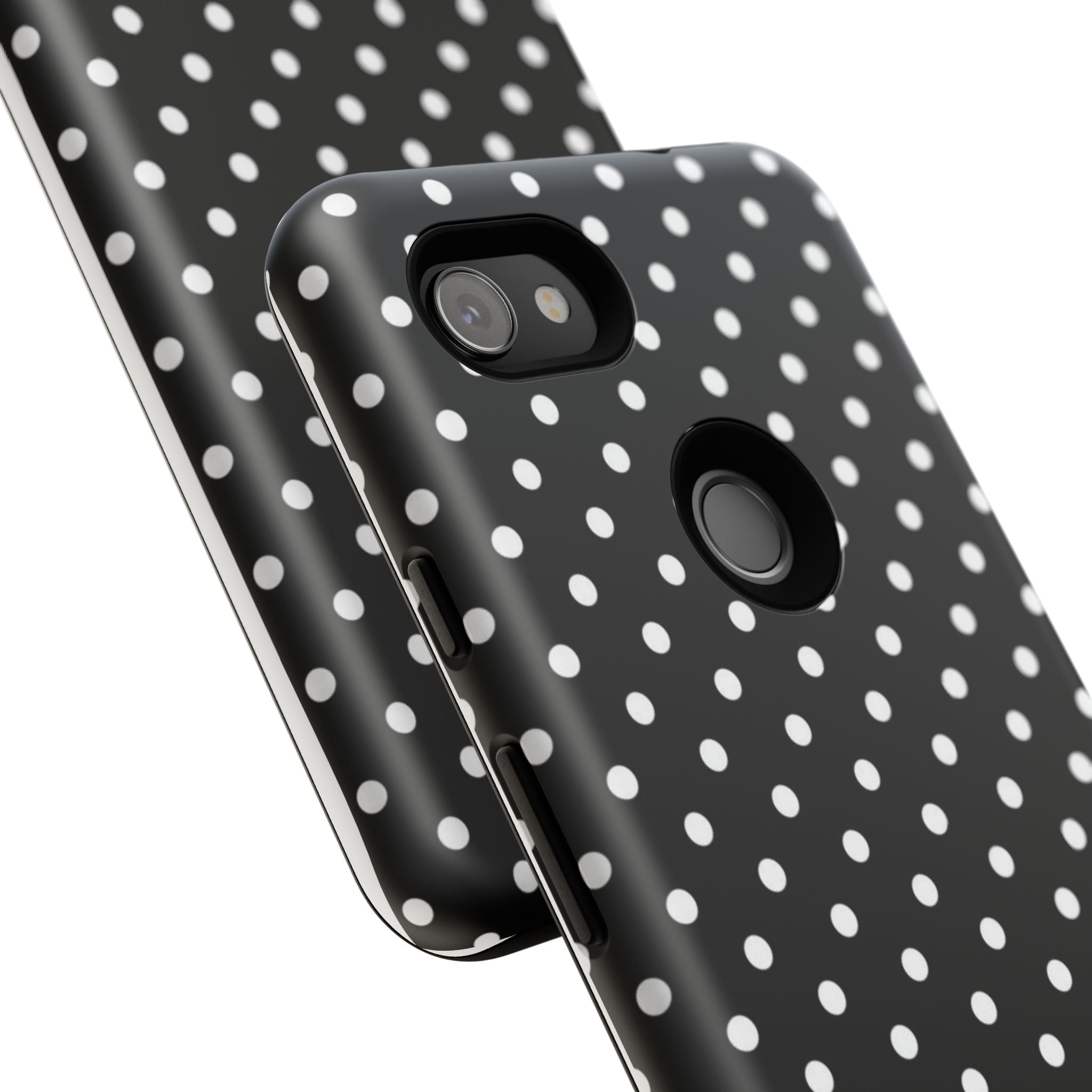 Black Polka Dot Phone Case