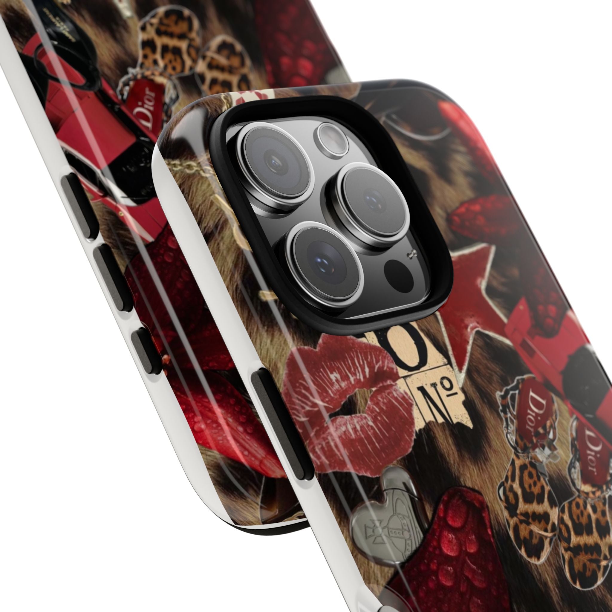 Cheetah Red Phone Case