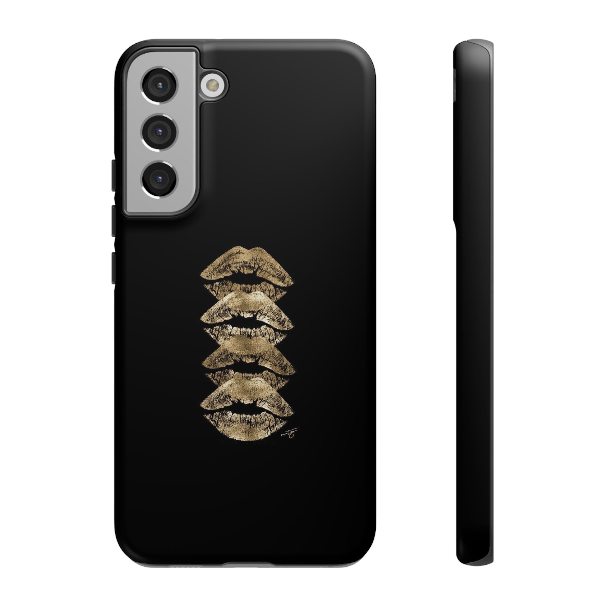 Golden Lipstick Phone Case