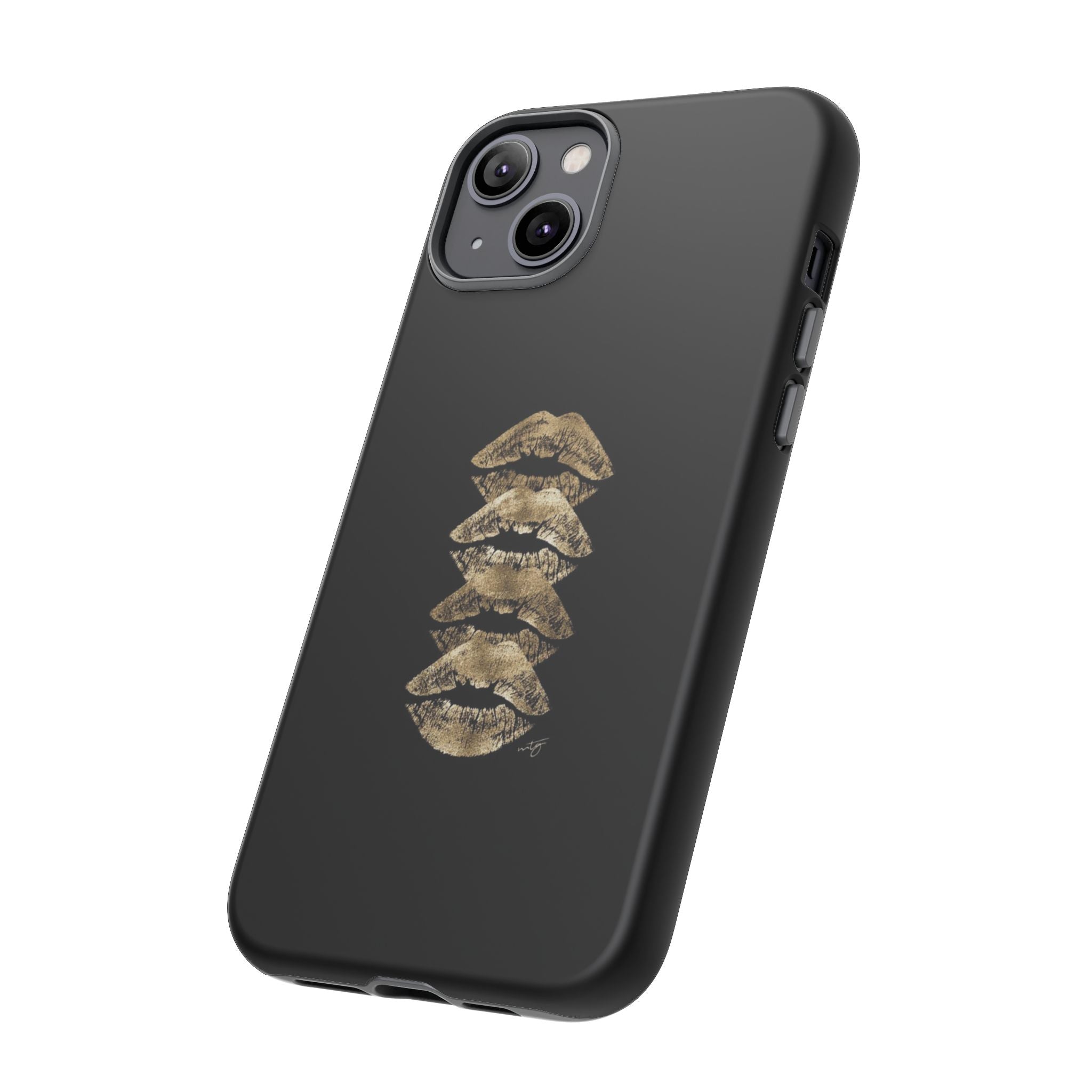 Golden Lipstick Phone Case