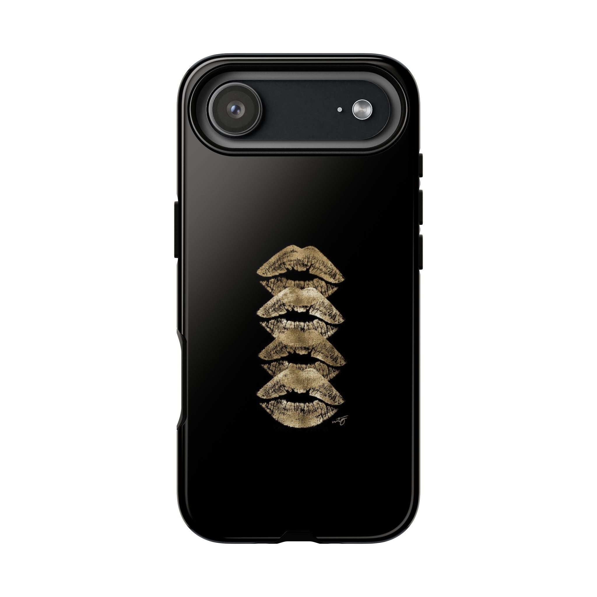 Golden Lipstick Phone Case