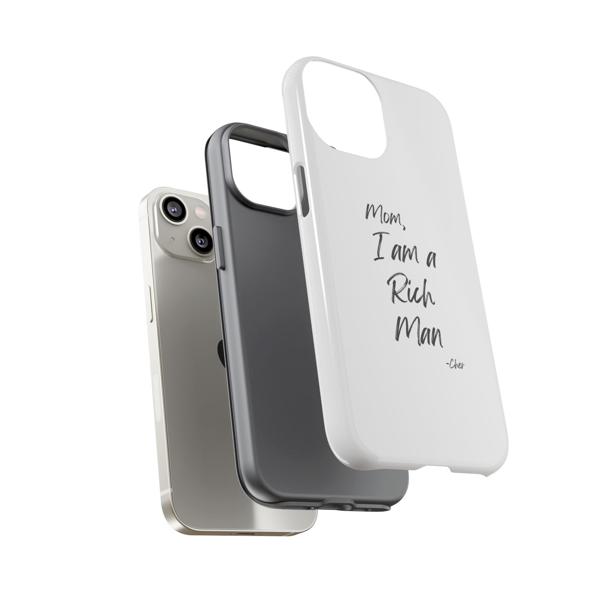 I Am a Rich Man Phone Case