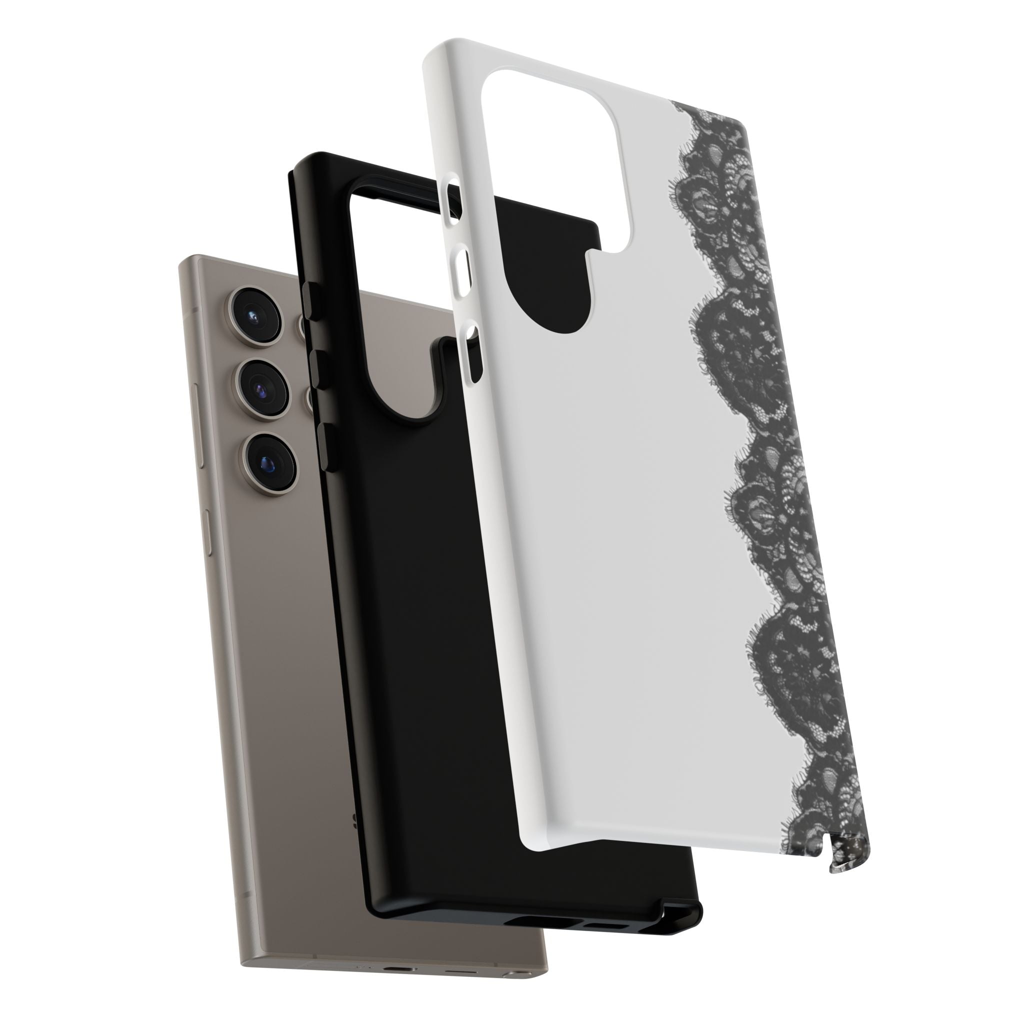 Black Lace Phone Case