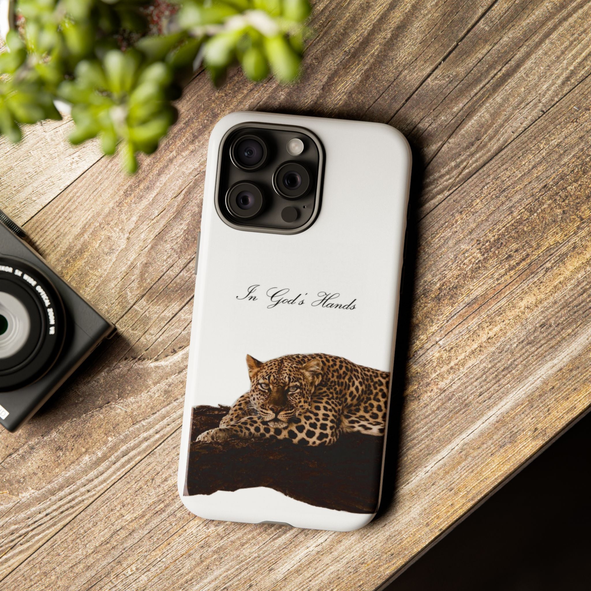 In Gods Hands Phone Case