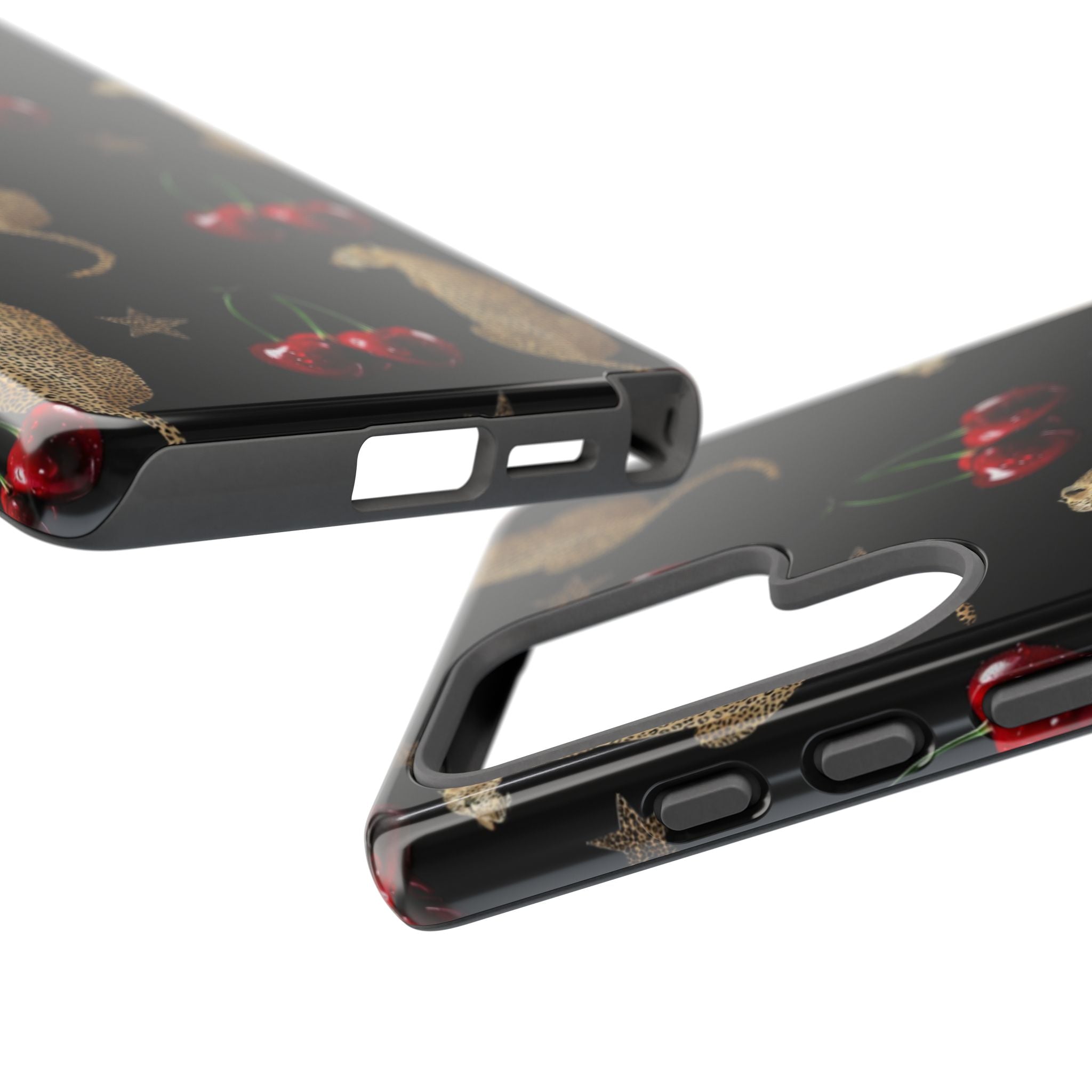 Leopards & Cherries Phone Case