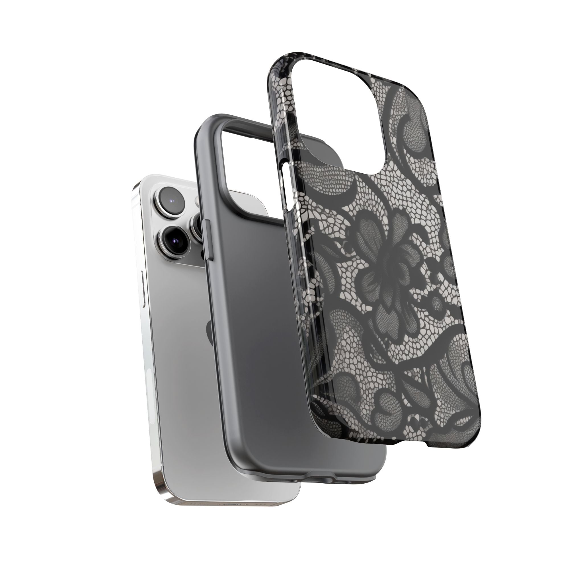 Black Lace Phone Case