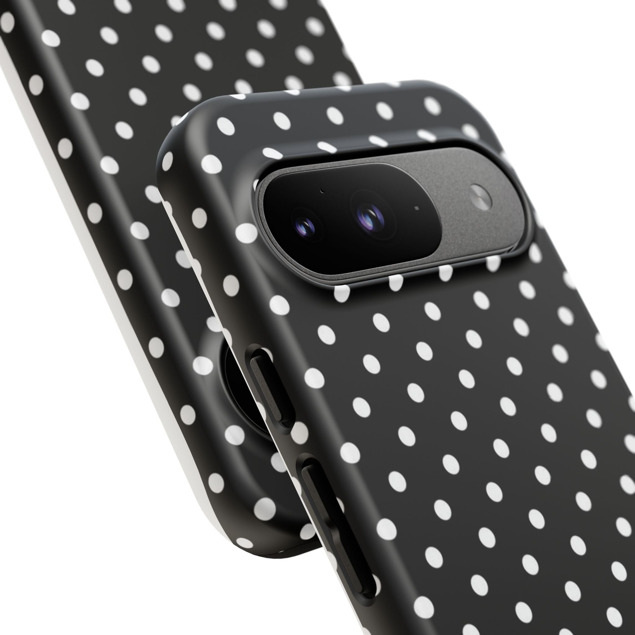 Black Polka Dot Phone Case