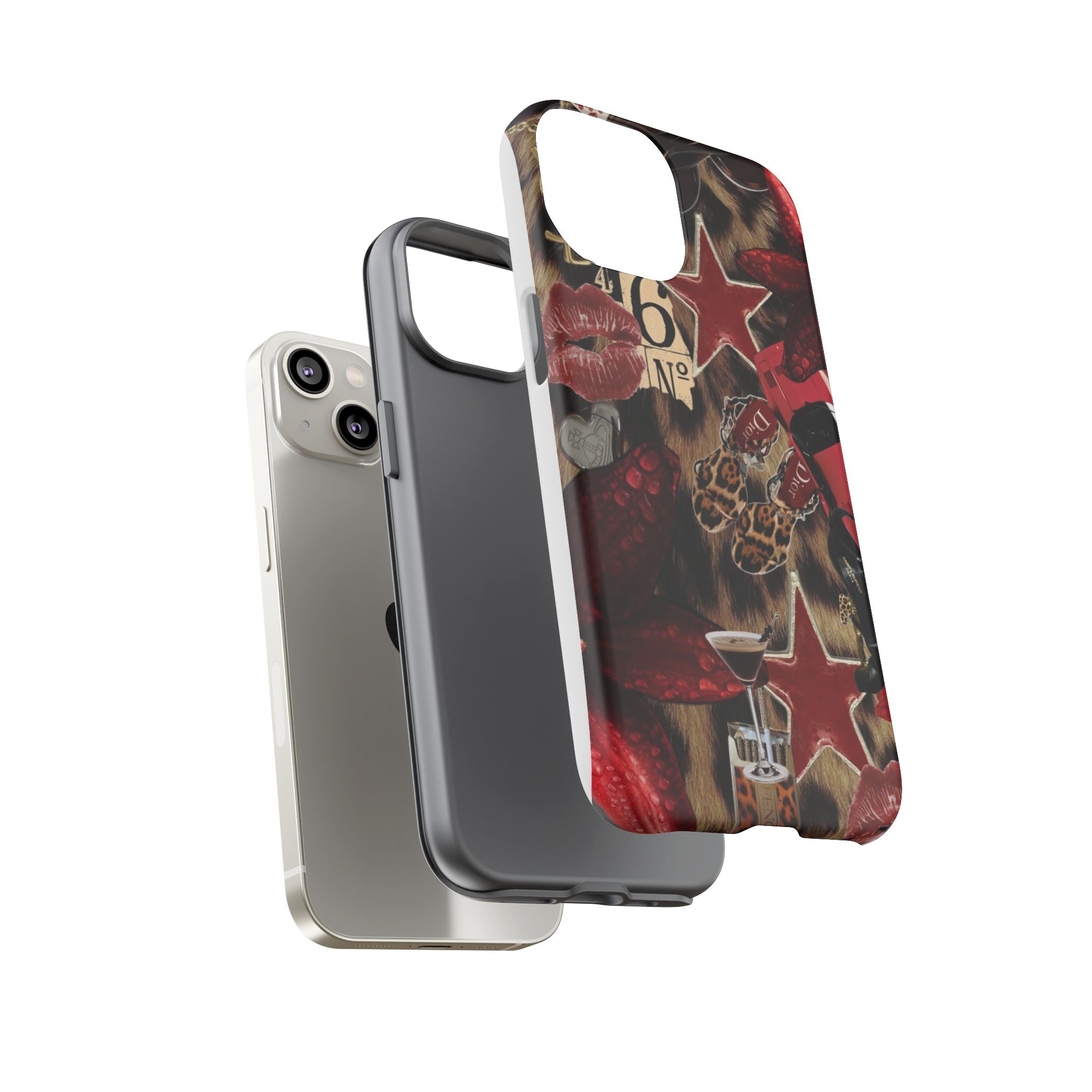 Cheetah Red Phone Case