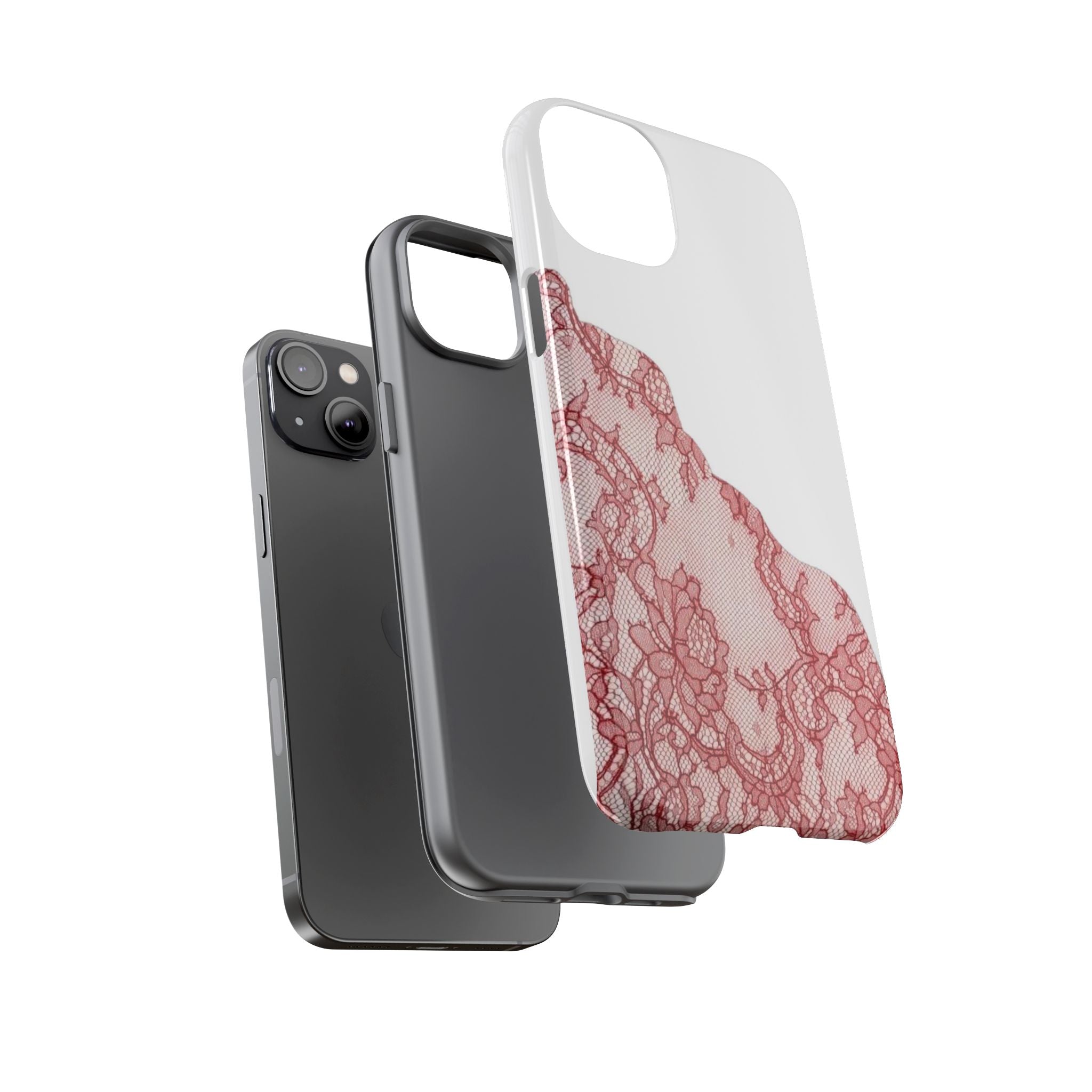 Red Lace Phone Case