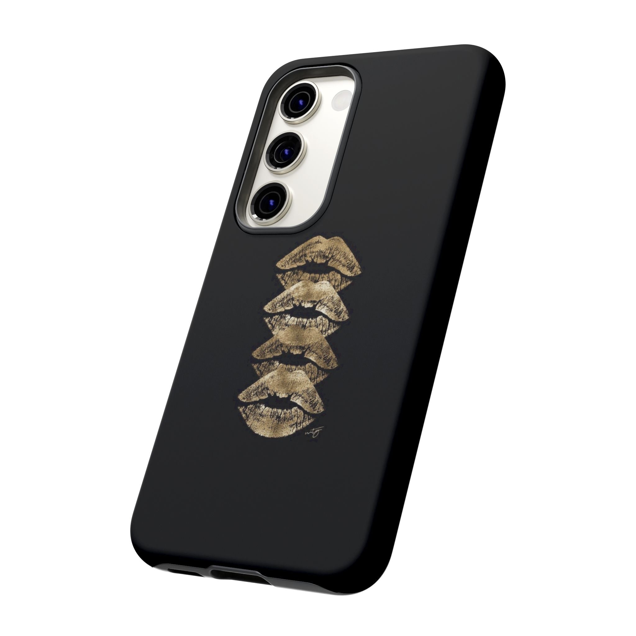 Golden Lipstick Phone Case