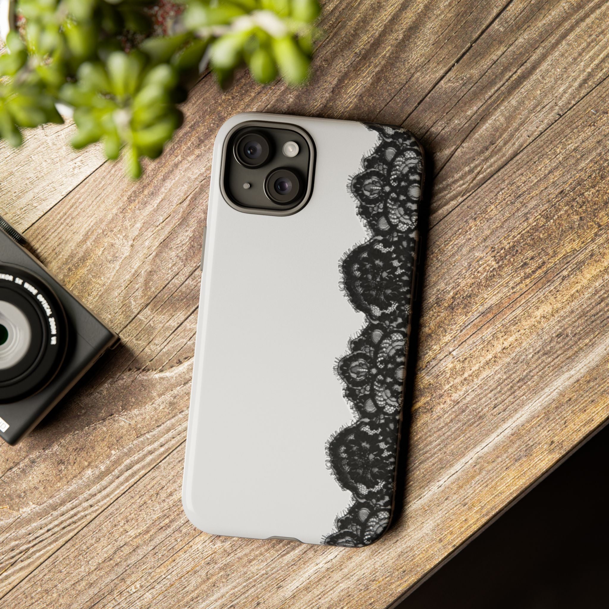 Black Lace Phone Case