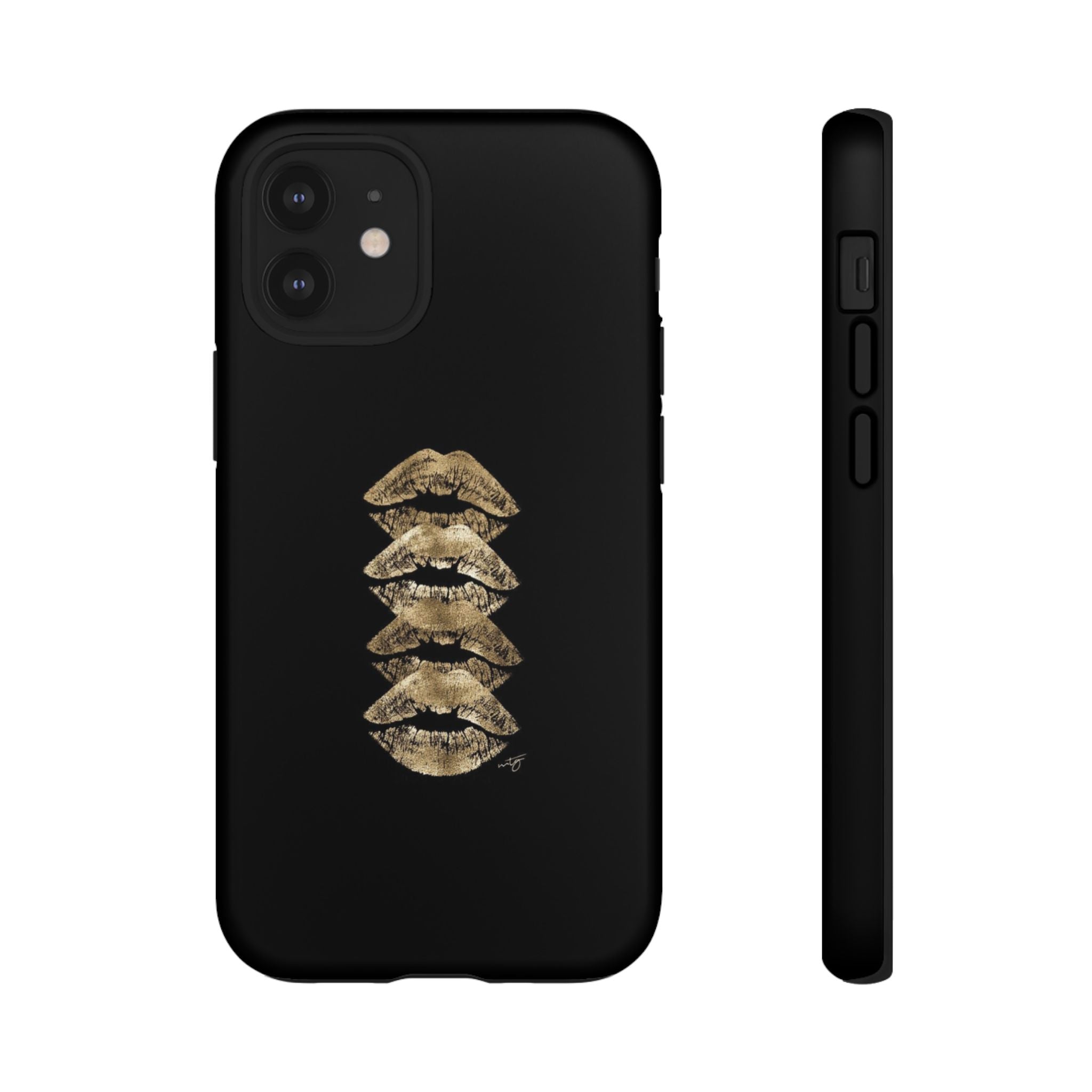 Golden Lipstick Phone Case