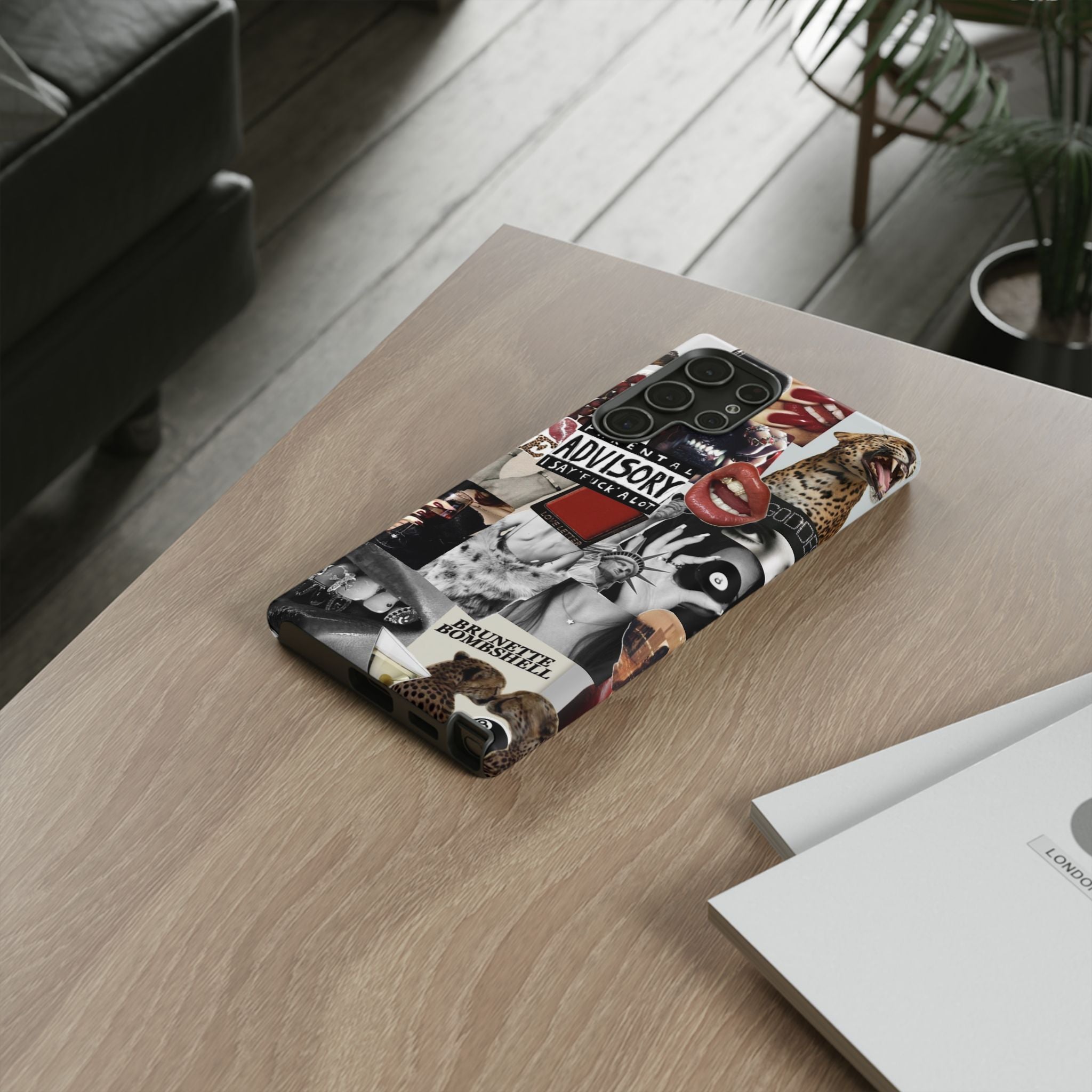 Brunette Bombshell Phone Case