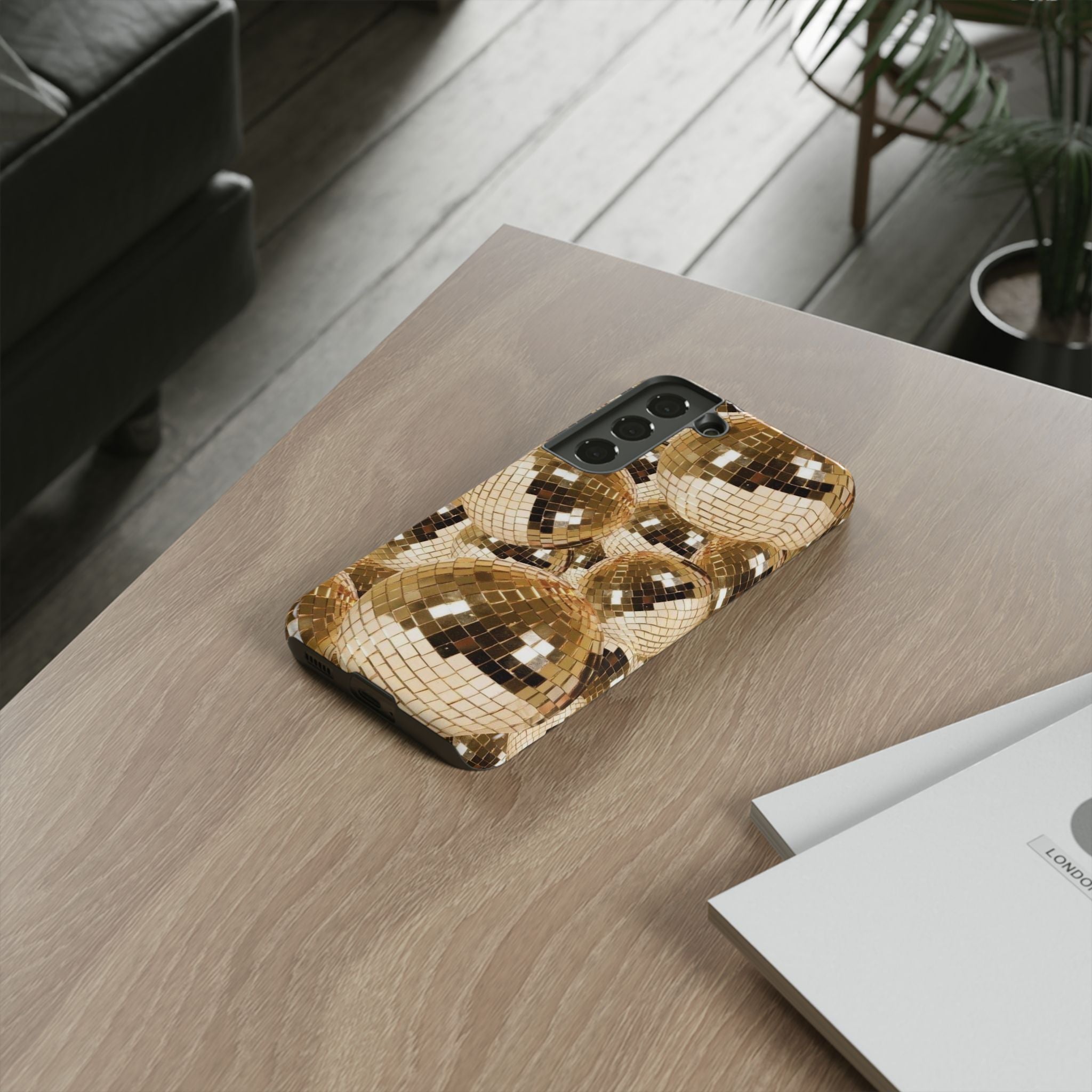 Golden Disco Phone Case