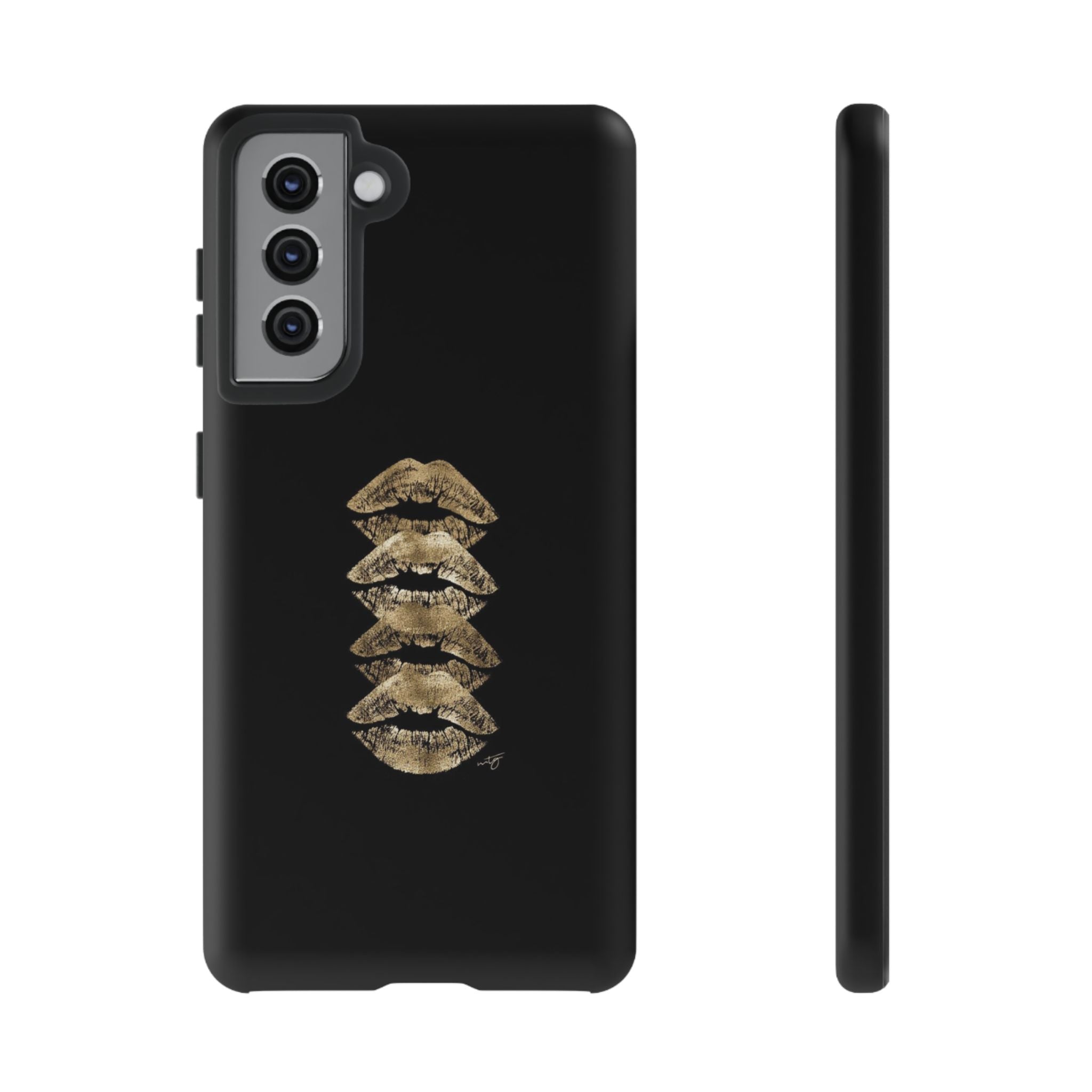 Golden Lipstick Phone Case